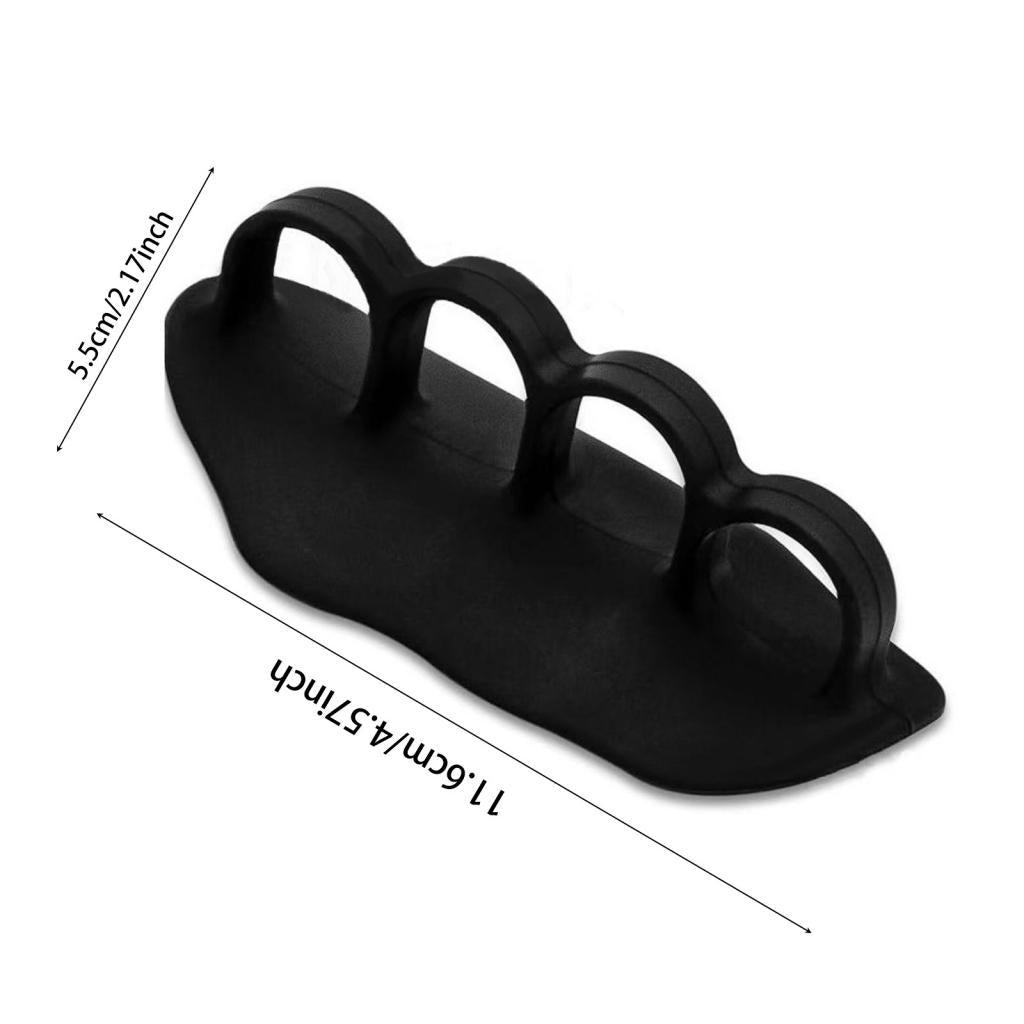 1 Pair Weight Lifting Grips Workout Grips for Calisthenics Dumbbell Deadlift Black