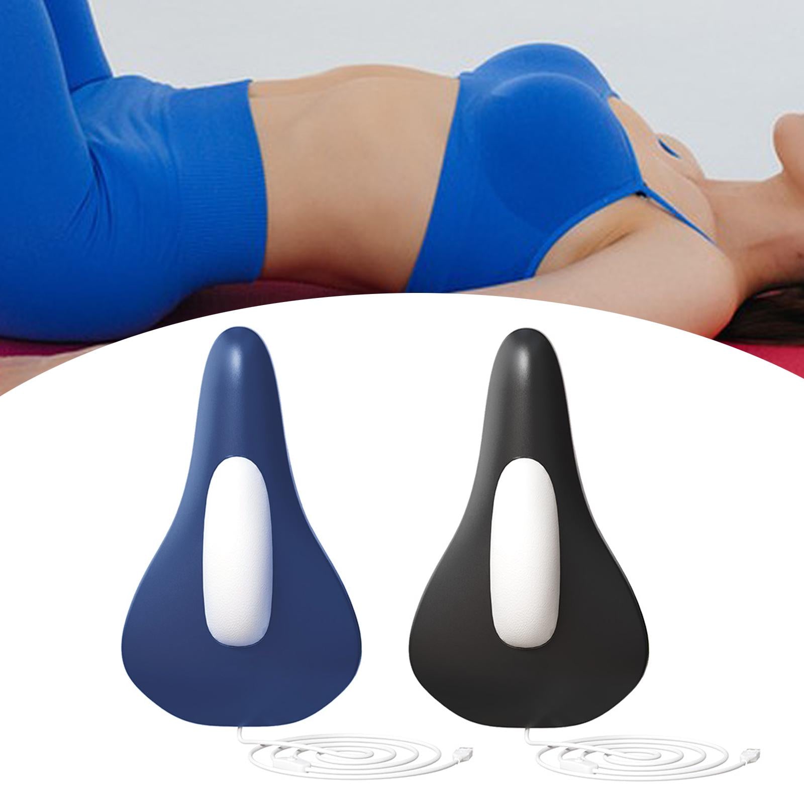 Pelvic Floor Strengthening Device Compact Exerciser for Yoga Sports Home Gym Black