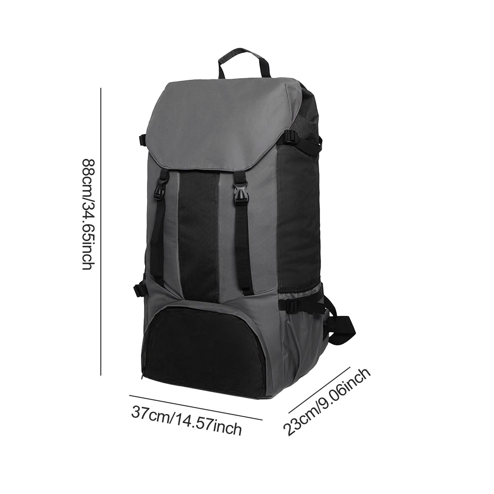 Paddle Board Backpack Holder Paddleboard Carrier for Traveling Beach Outdoor Black