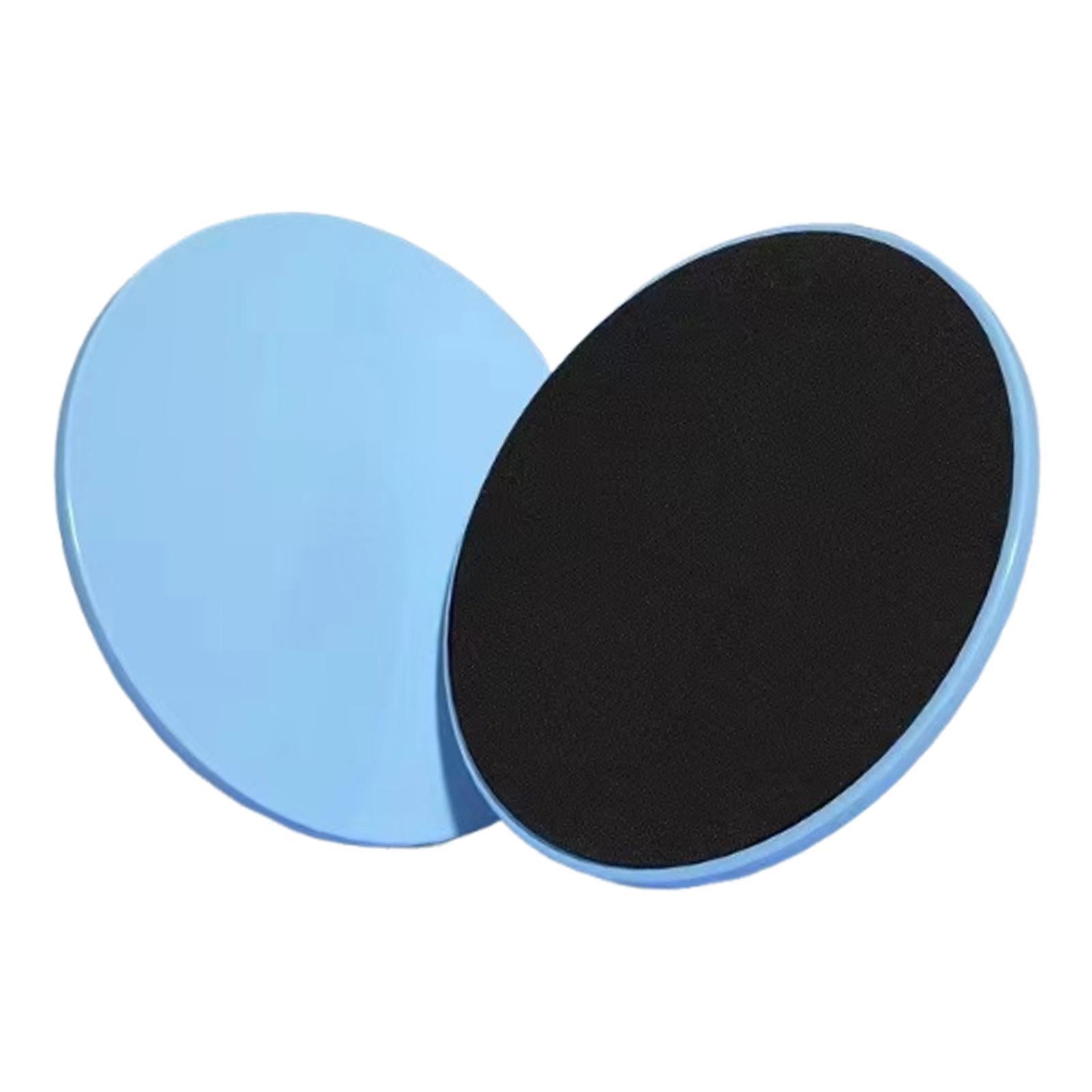 2Pcs Core Sliders for Working Out Exercise Gliding Discs for Improve Balance blue