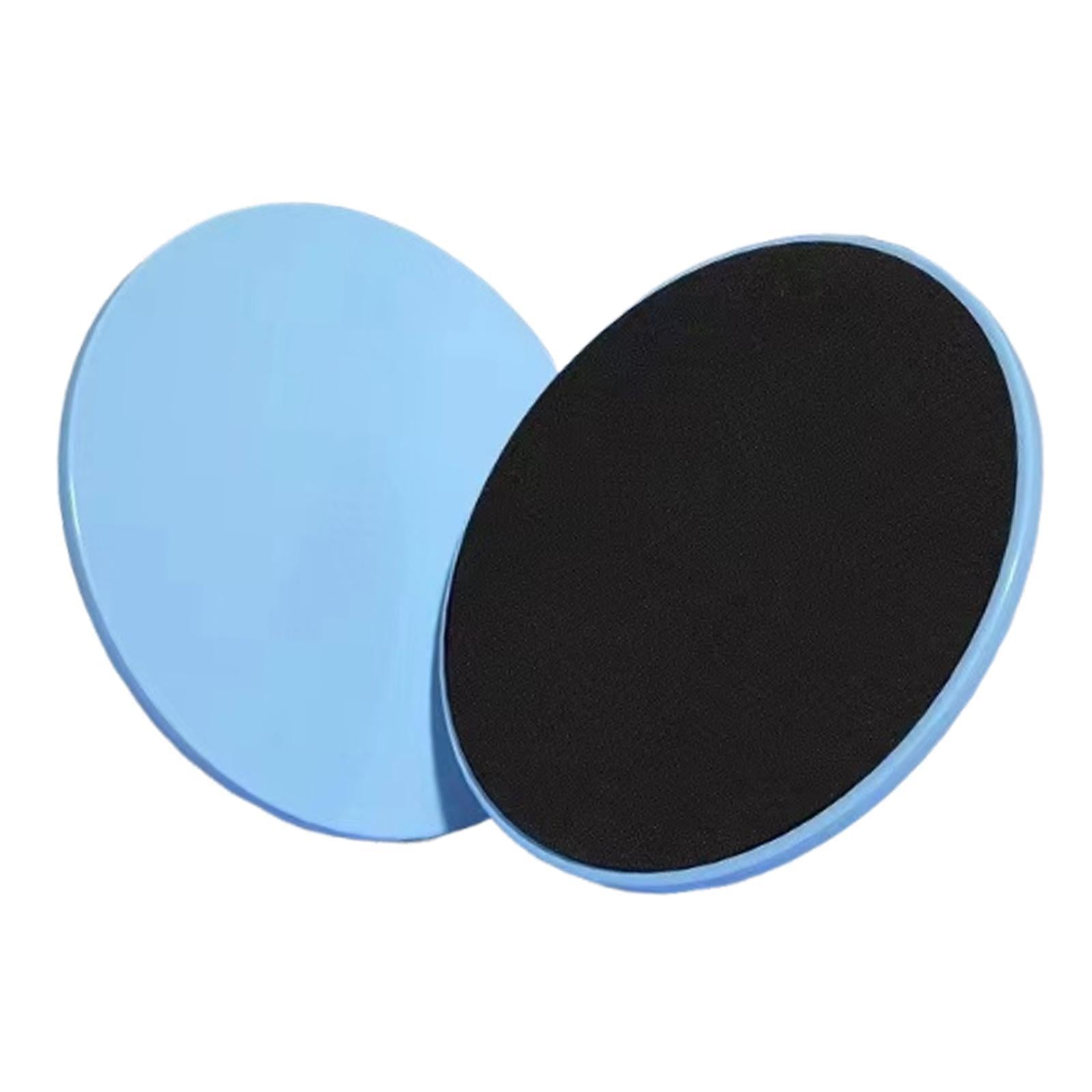 2Pcs Core Sliders for Working Out Exercise Gliding Discs for Improve Balance blue