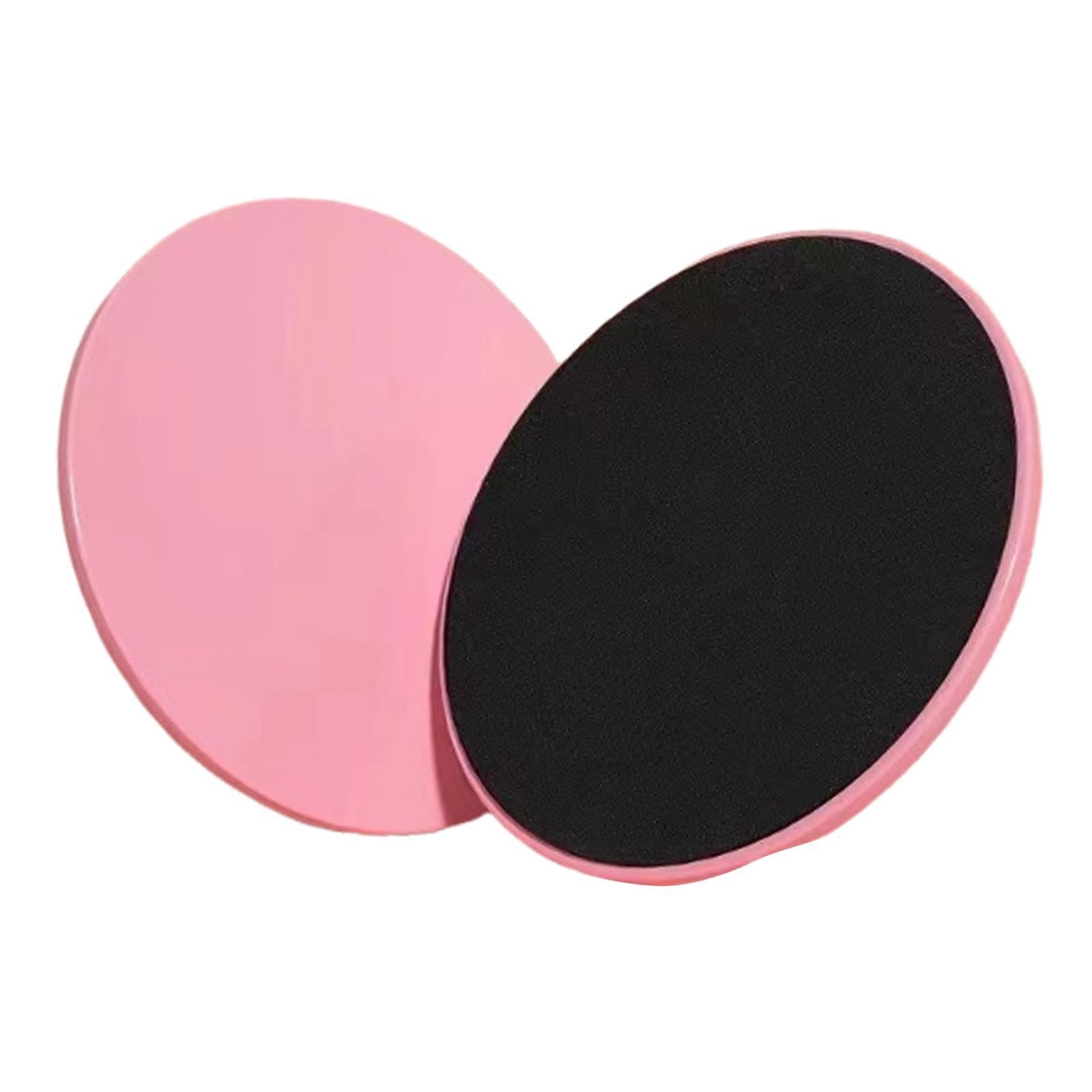 2Pcs Core Sliders for Working Out Exercise Gliding Discs for Improve Balance pink