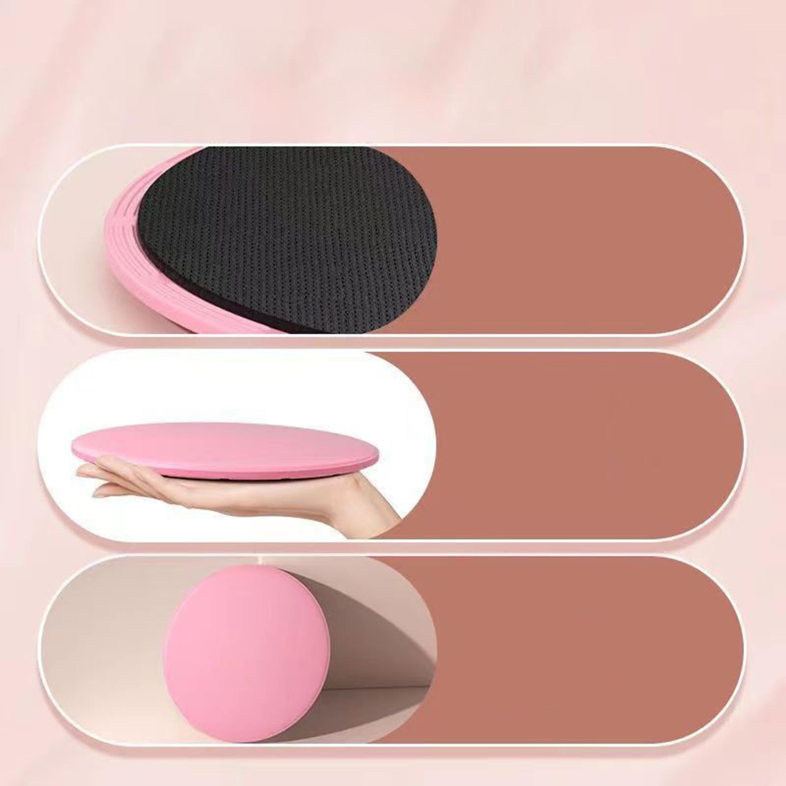 2Pcs Core Sliders for Working Out Exercise Gliding Discs for Improve Balance pink