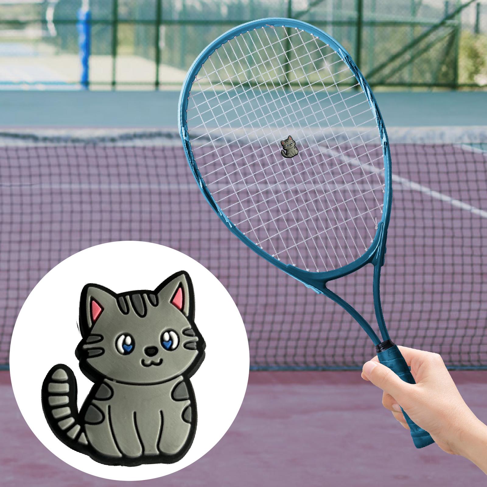 Tennis Racket Vibration Dampener Shock Absorber for Squash Beginners Outdoor Style B