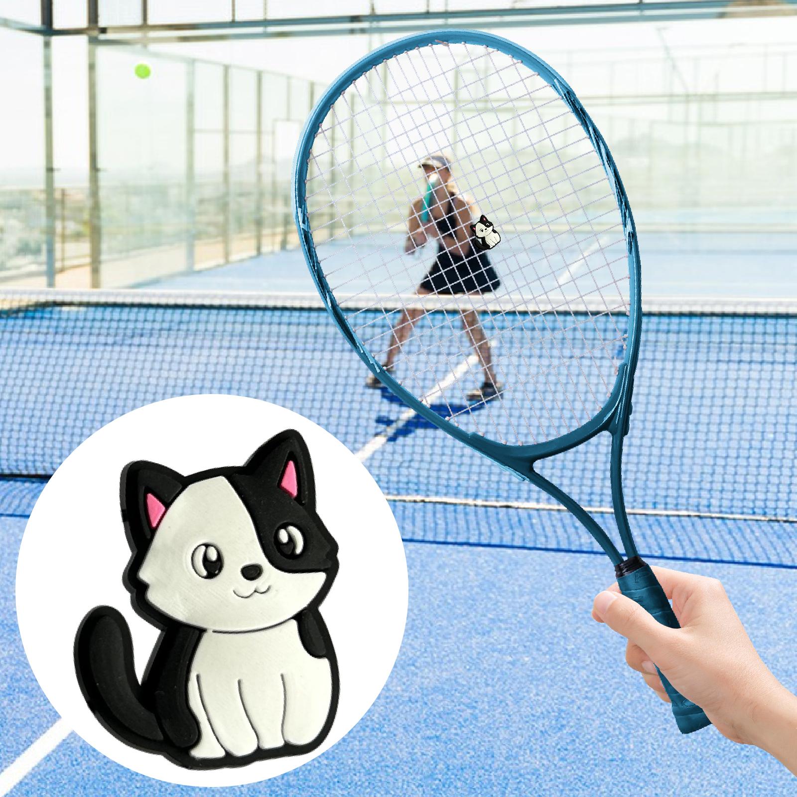 Tennis Racket Vibration Dampener Shock Absorber for Squash Beginners Outdoor Style F