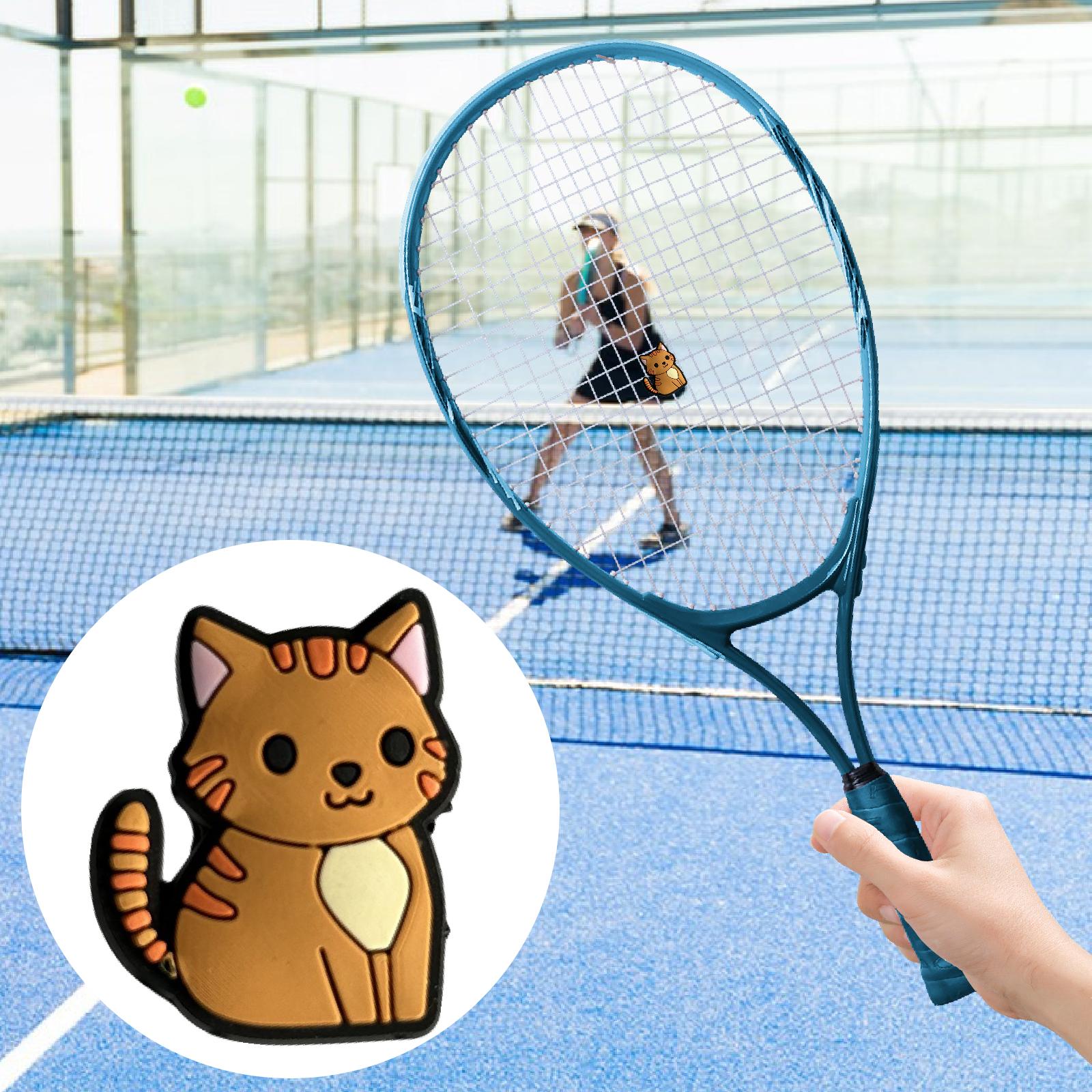 Tennis Racket Vibration Dampener Shock Absorber for Squash Beginners Outdoor Style G