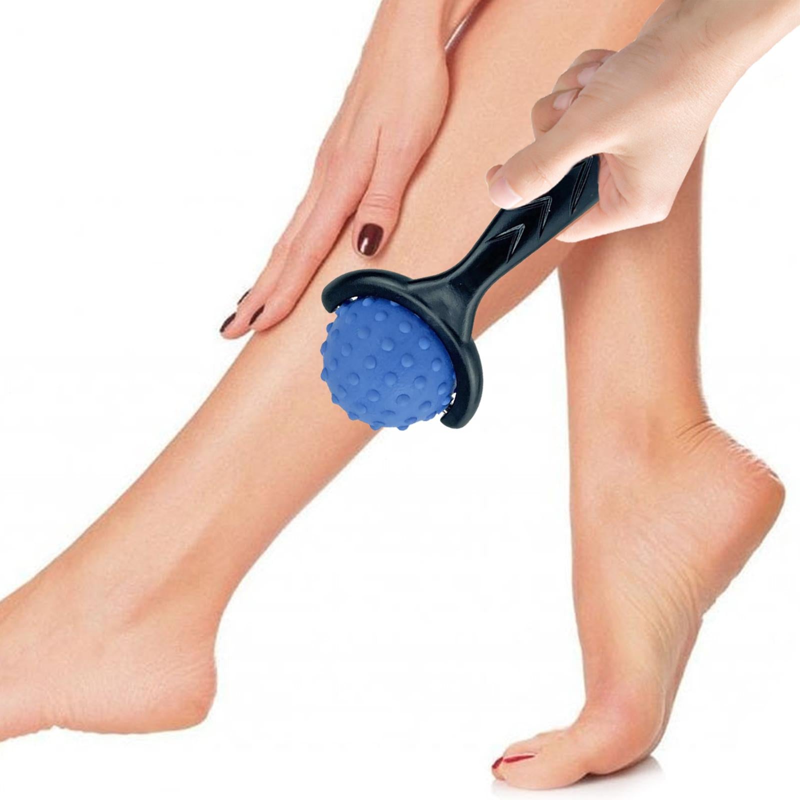 Handheld Massage Roller Relaxation Tool Massage Equipments for Legs Body Neck Black