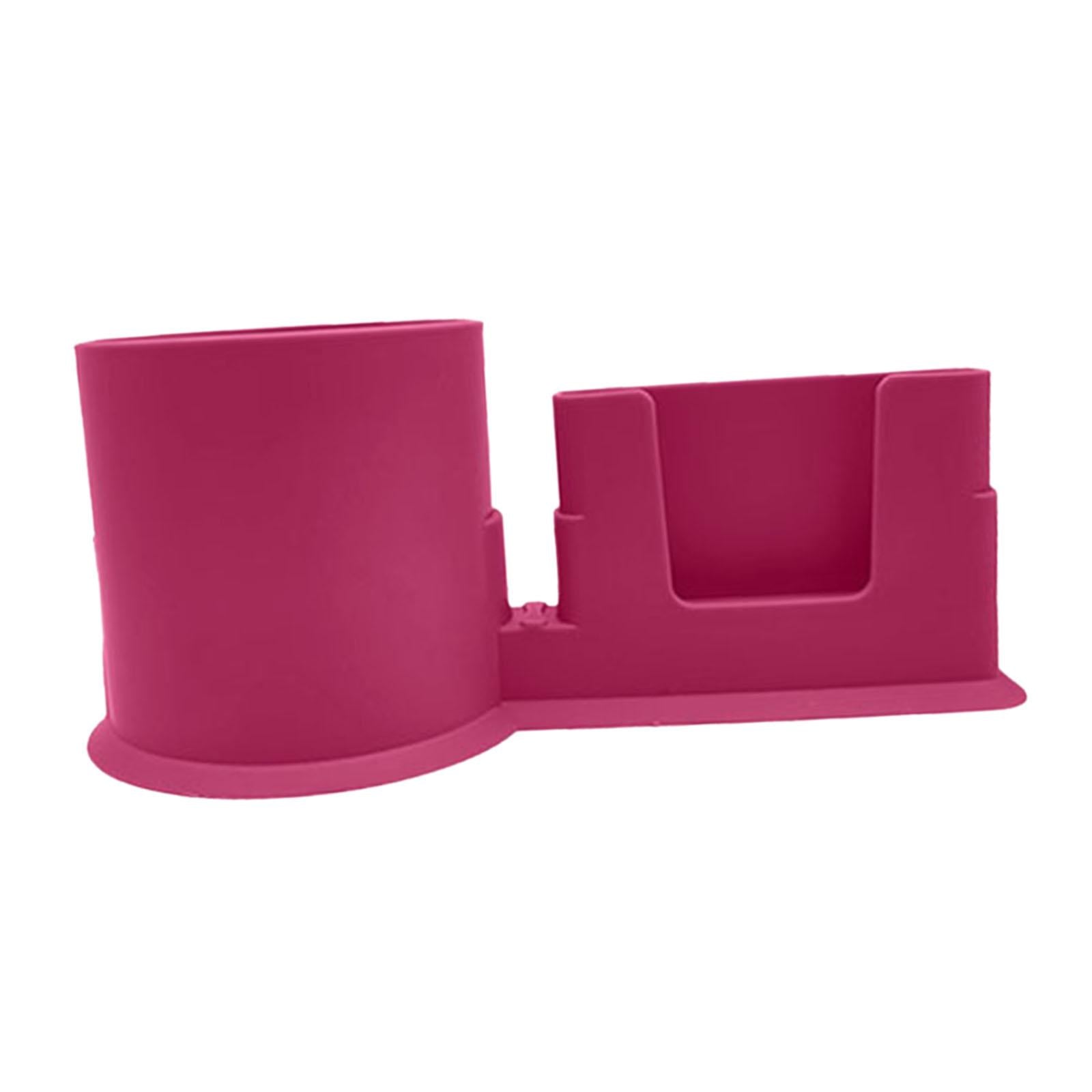 Surfboard Beverage Phone Holder for Outdoor Water Sports Boats Fishing Lures Pink