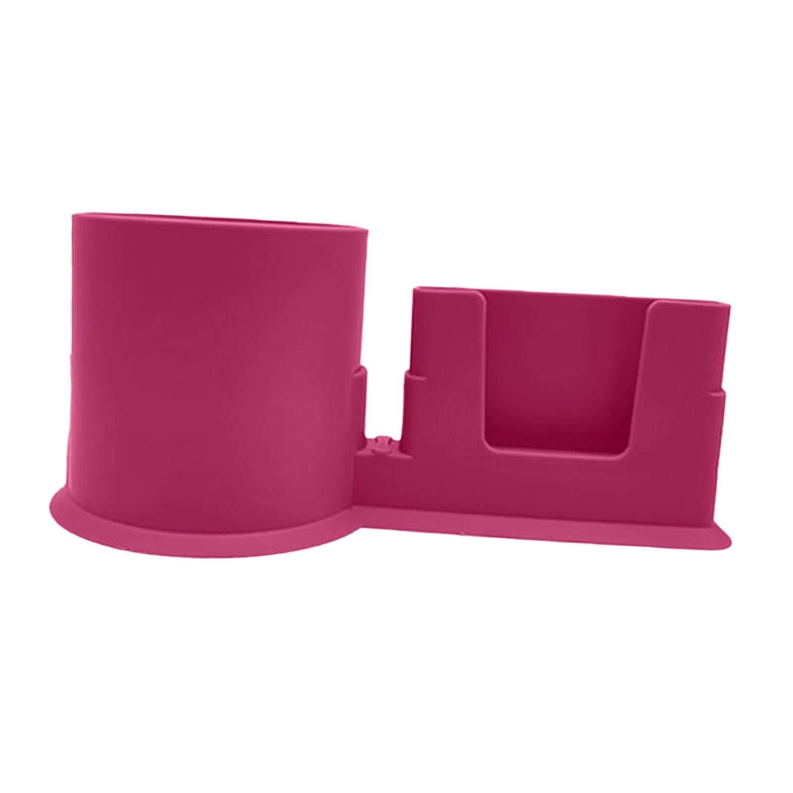 Surfboard Beverage Phone Holder for Outdoor Water Sports Boats Fishing Lures Pink