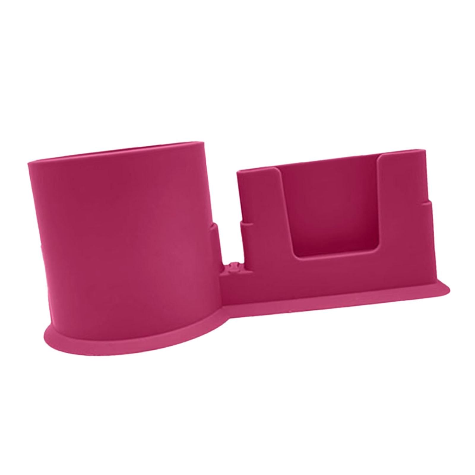 Surfboard Beverage Phone Holder for Outdoor Water Sports Boats Fishing Lures Pink