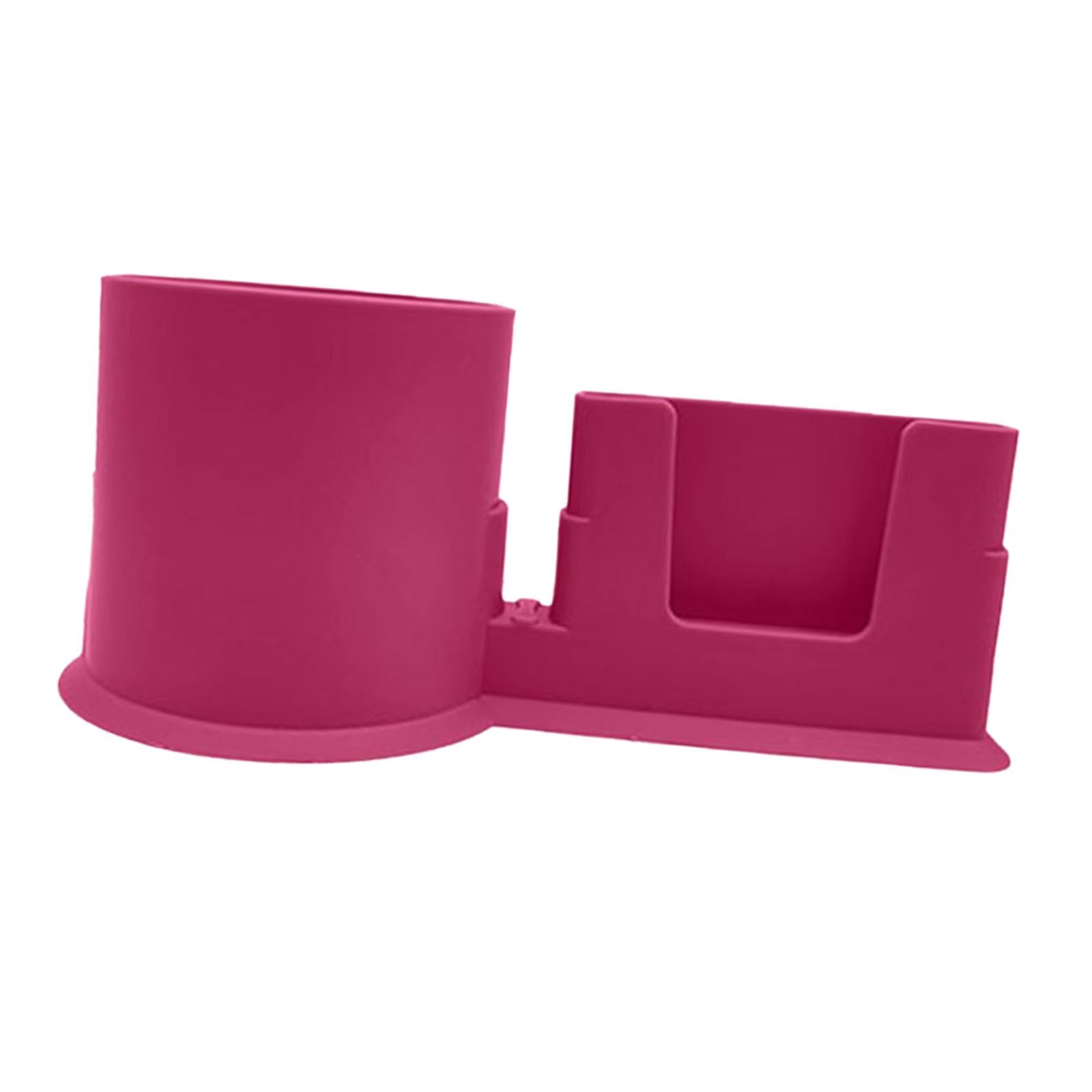 Surfboard Beverage Phone Holder for Outdoor Water Sports Boats Fishing Lures Pink