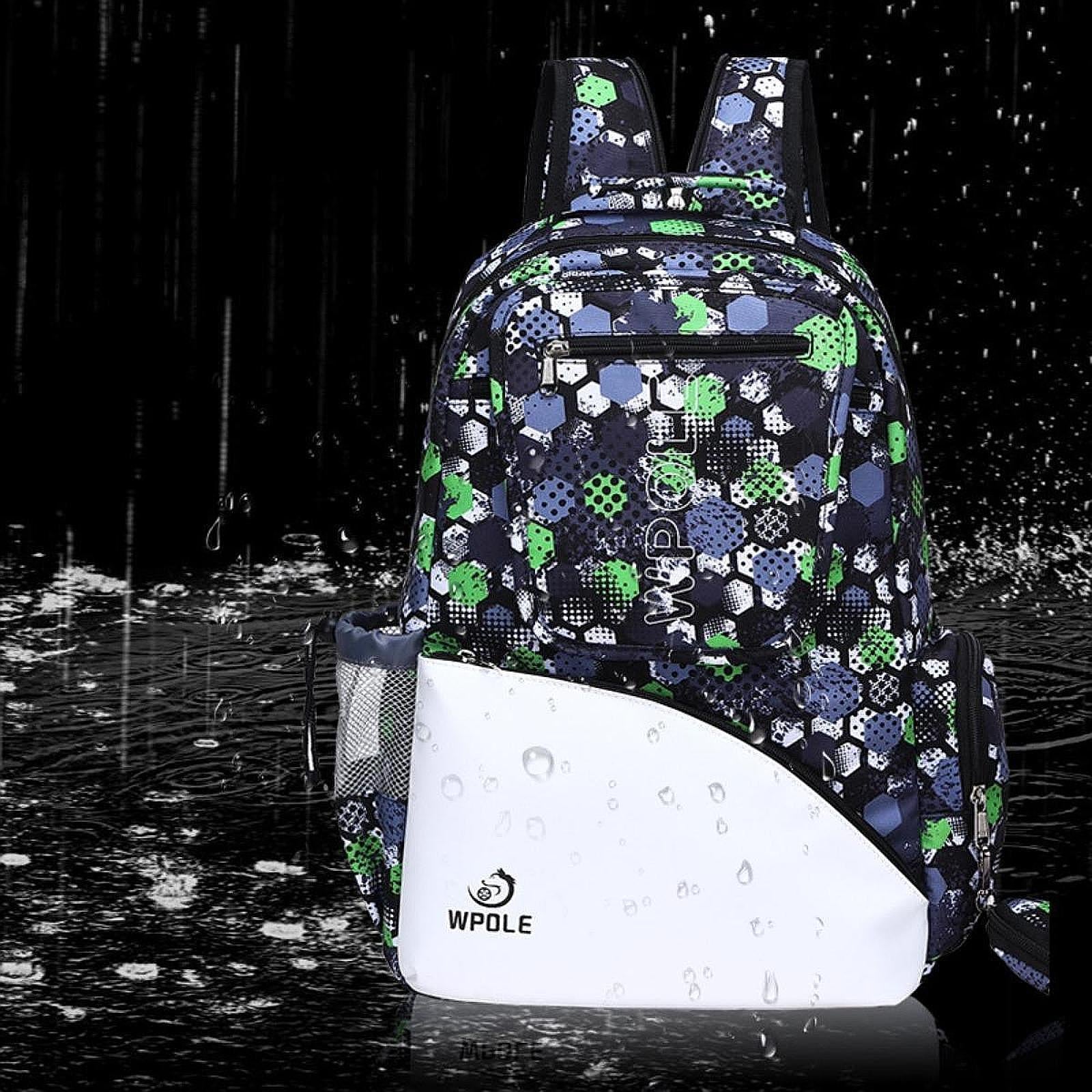 Table Tennis Racket Backpack Pingpong Paddle Carry Sleeve for Sports Outdoor