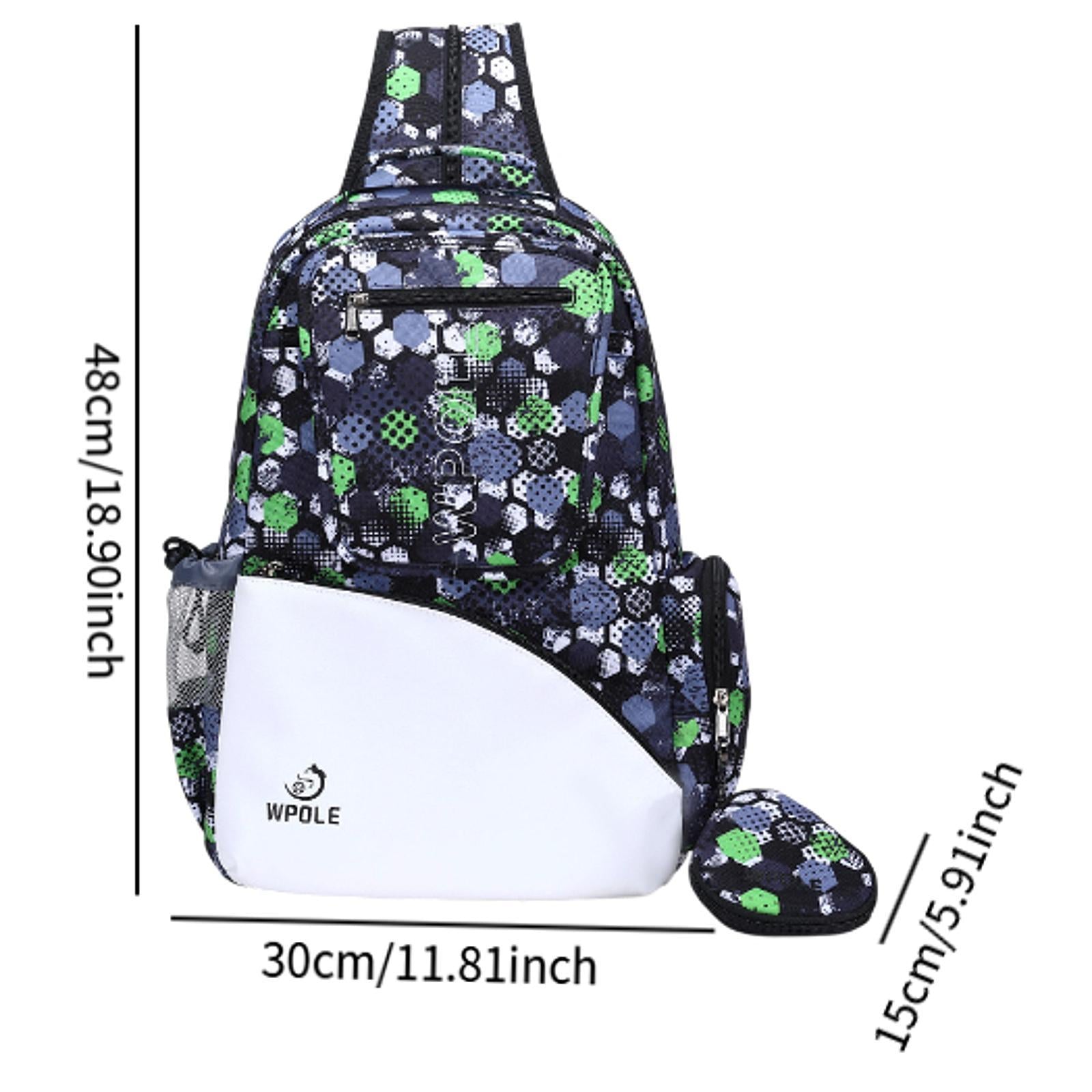 Table Tennis Racket Backpack Pingpong Paddle Carry Sleeve for Sports Outdoor