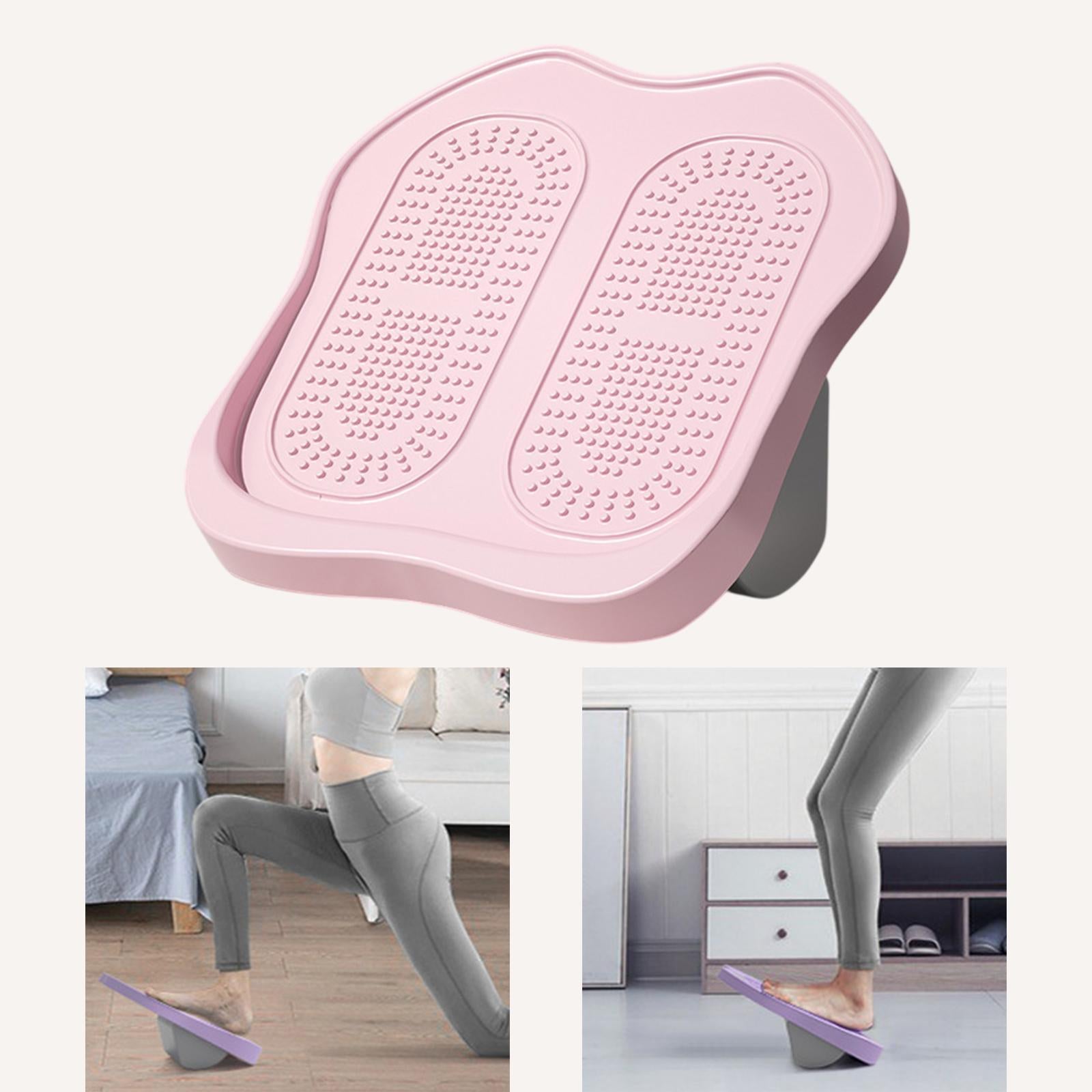 Slant Board Calf Stretcher Foldable Leg Stretch for Home Gym Sports Exercise Pink