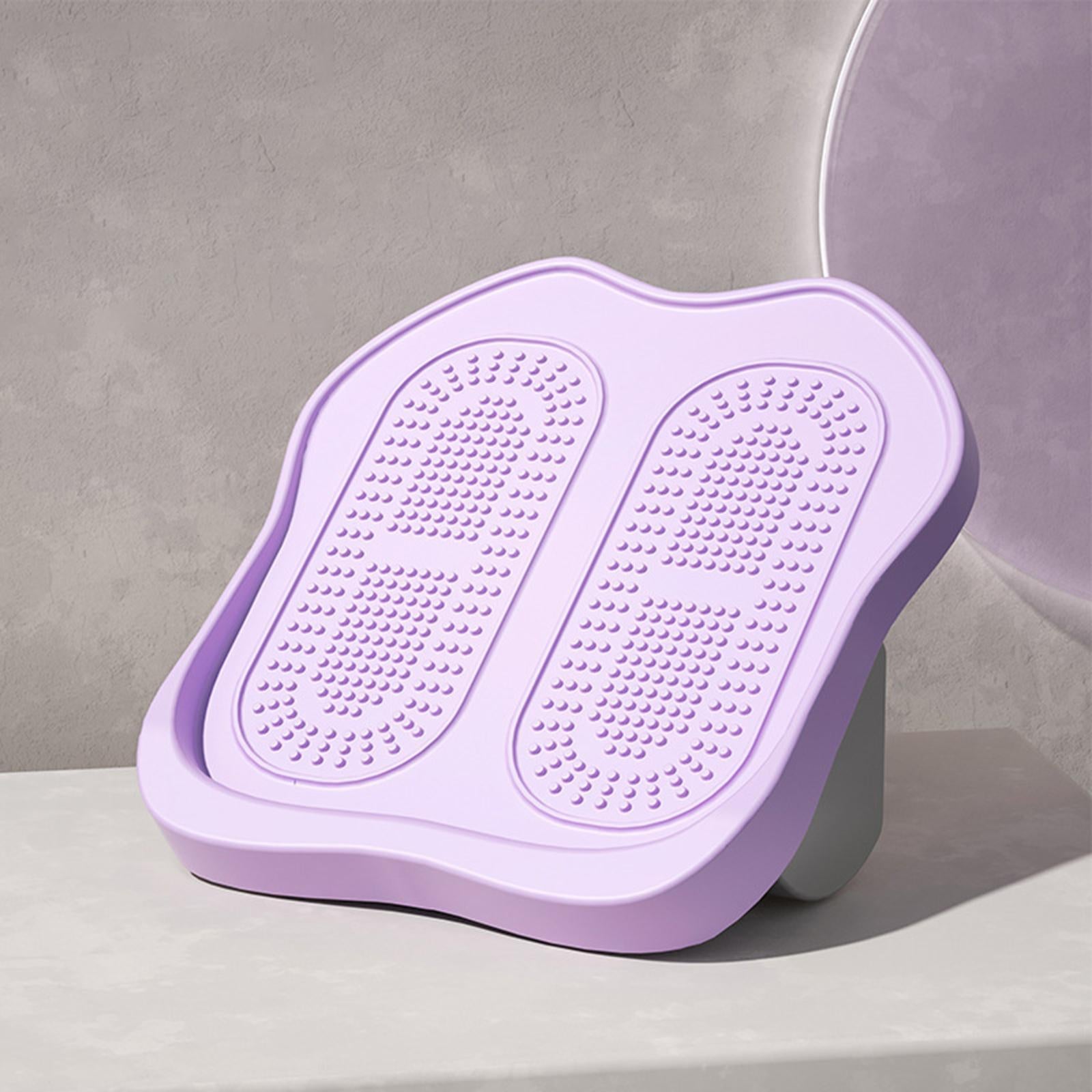 Slant Board Calf Stretcher Foldable Leg Stretch for Home Gym Sports Exercise Purple