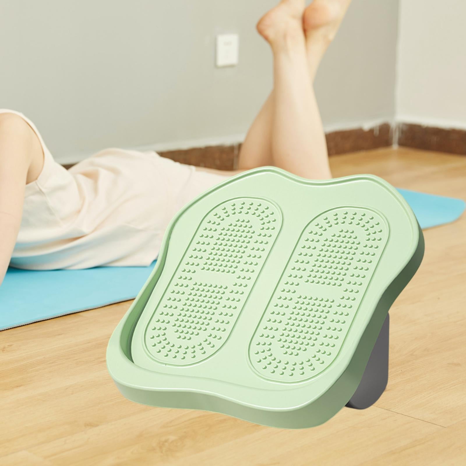 Slant Board Calf Stretcher Foldable Leg Stretch for Home Gym Sports Exercise Green
