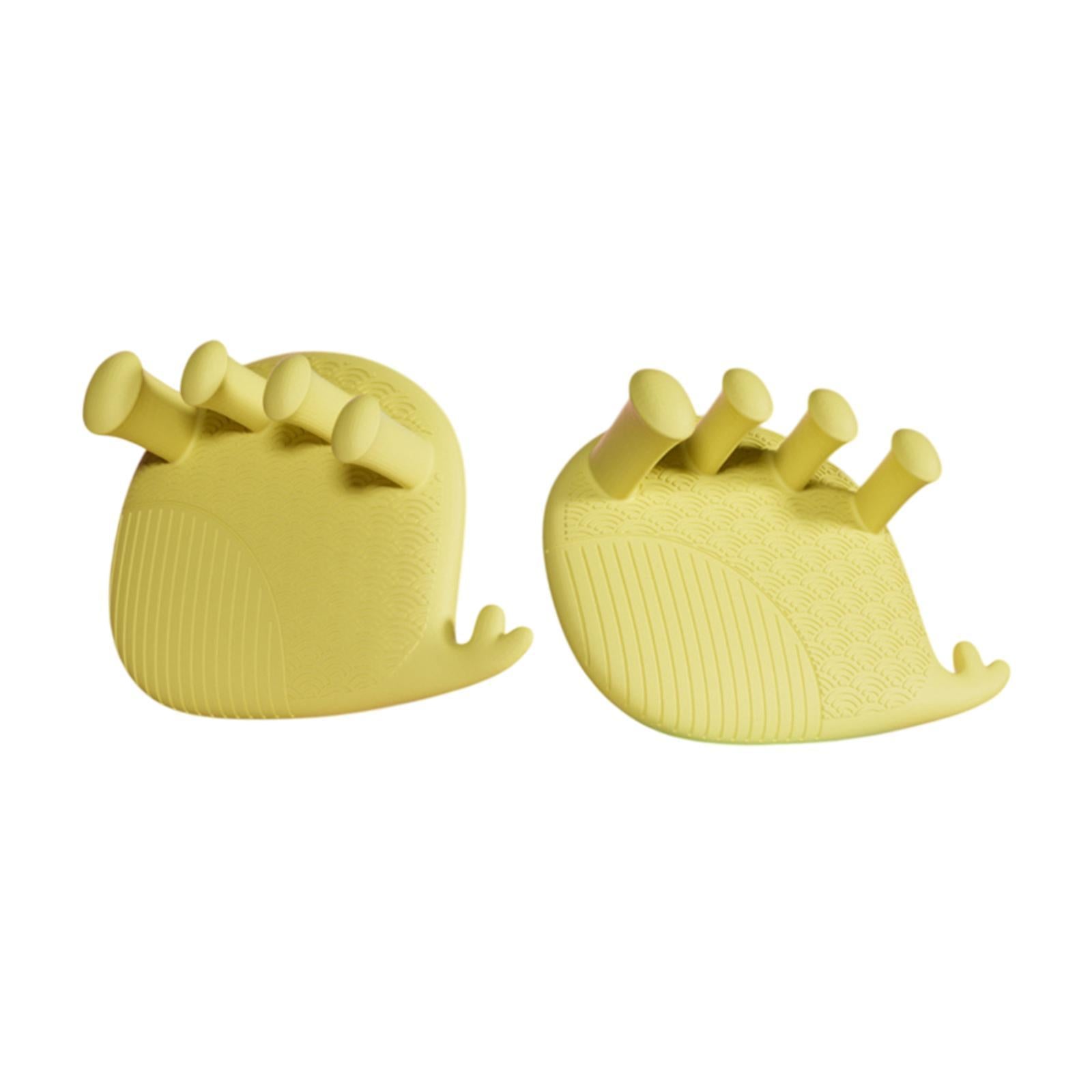 Toe Separator Portable Multifunctional Arch Support Trainer Toe Strengthener Yellow