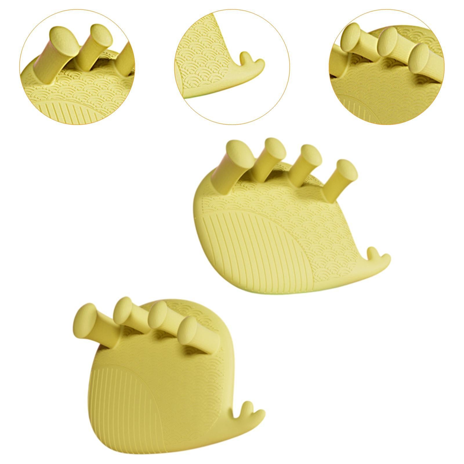 Toe Separator Portable Multifunctional Arch Support Trainer Toe Strengthener Yellow