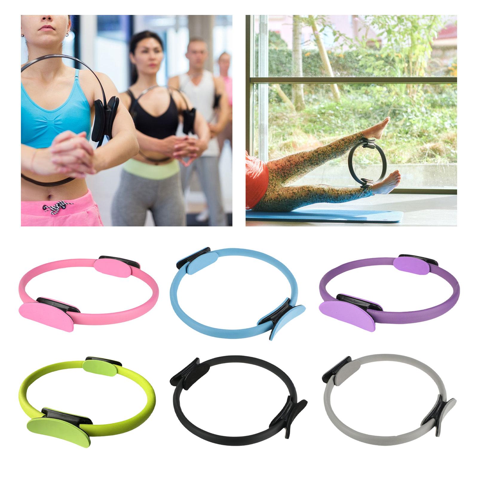 Pilates Fitness Ring Device Equipment for Home Sculpting Toning Inner Thighs PInk