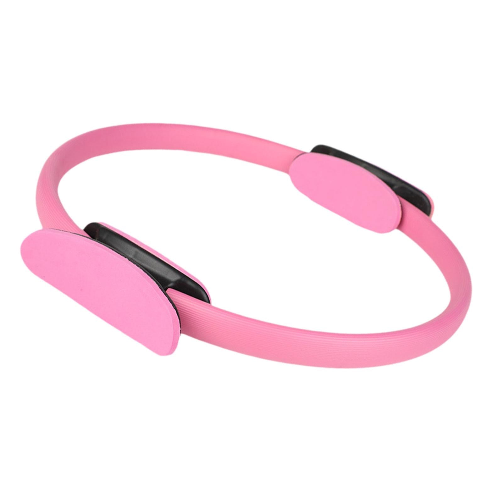 Pilates Fitness Ring Device Equipment for Home Sculpting Toning Inner Thighs PInk