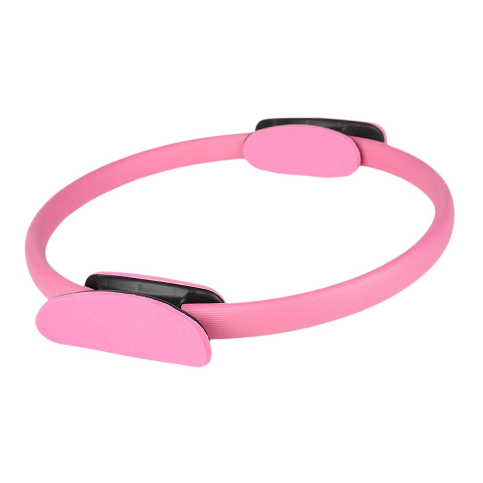 Pilates Fitness Ring Device Equipment for Home Sculpting Toning Inner Thighs PInk