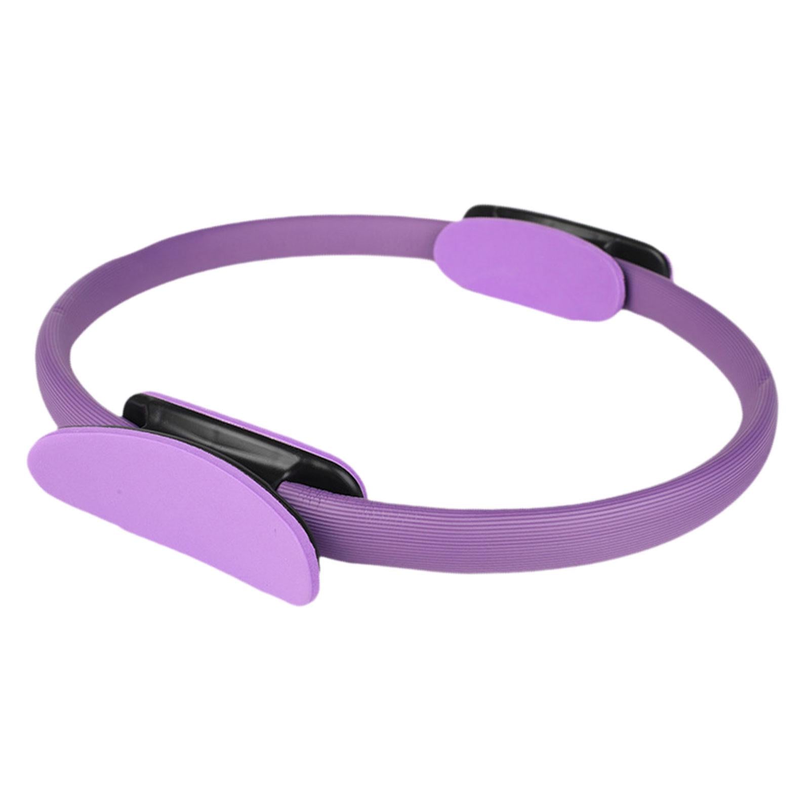 Pilates Fitness Ring Device Equipment for Home Sculpting Toning Inner Thighs Purple