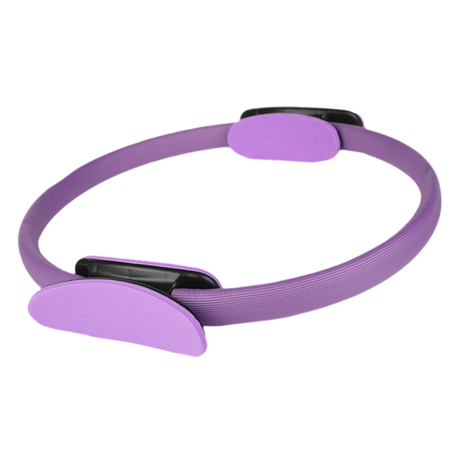 Pilates Fitness Ring Device Equipment for Home Sculpting Toning Inner Thighs Purple