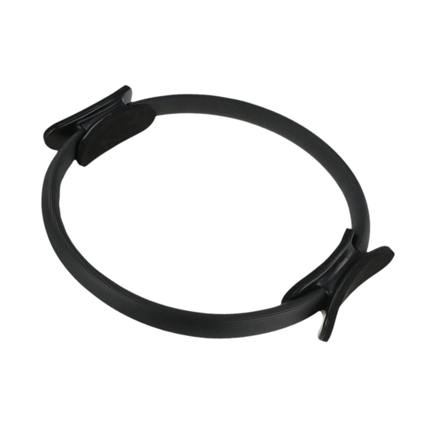 Pilates Fitness Ring Device Equipment for Home Sculpting Toning Inner Thighs Black