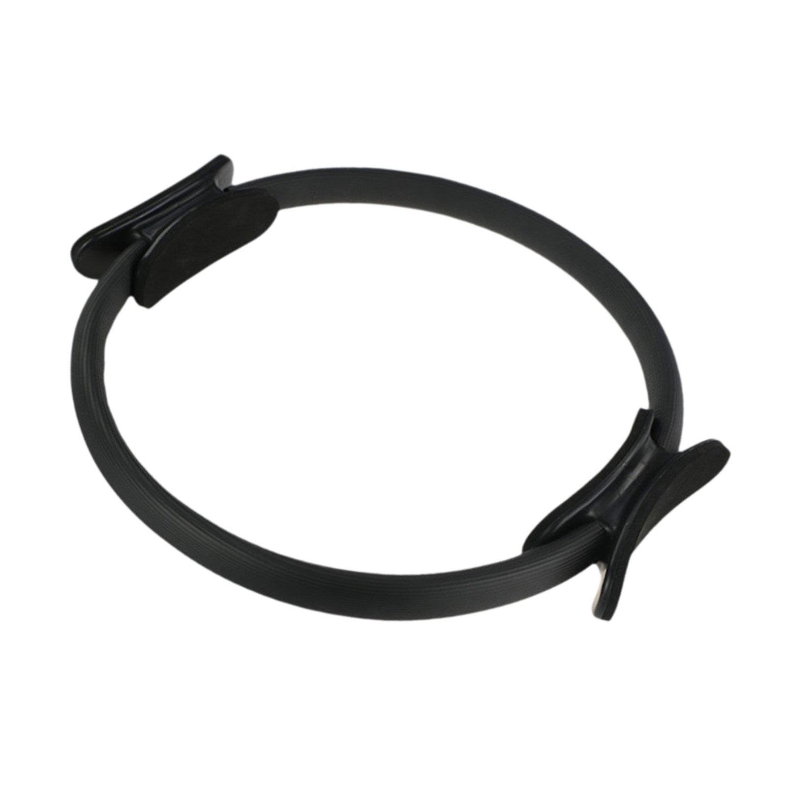 Pilates Fitness Ring Device Equipment for Home Sculpting Toning Inner Thighs Black
