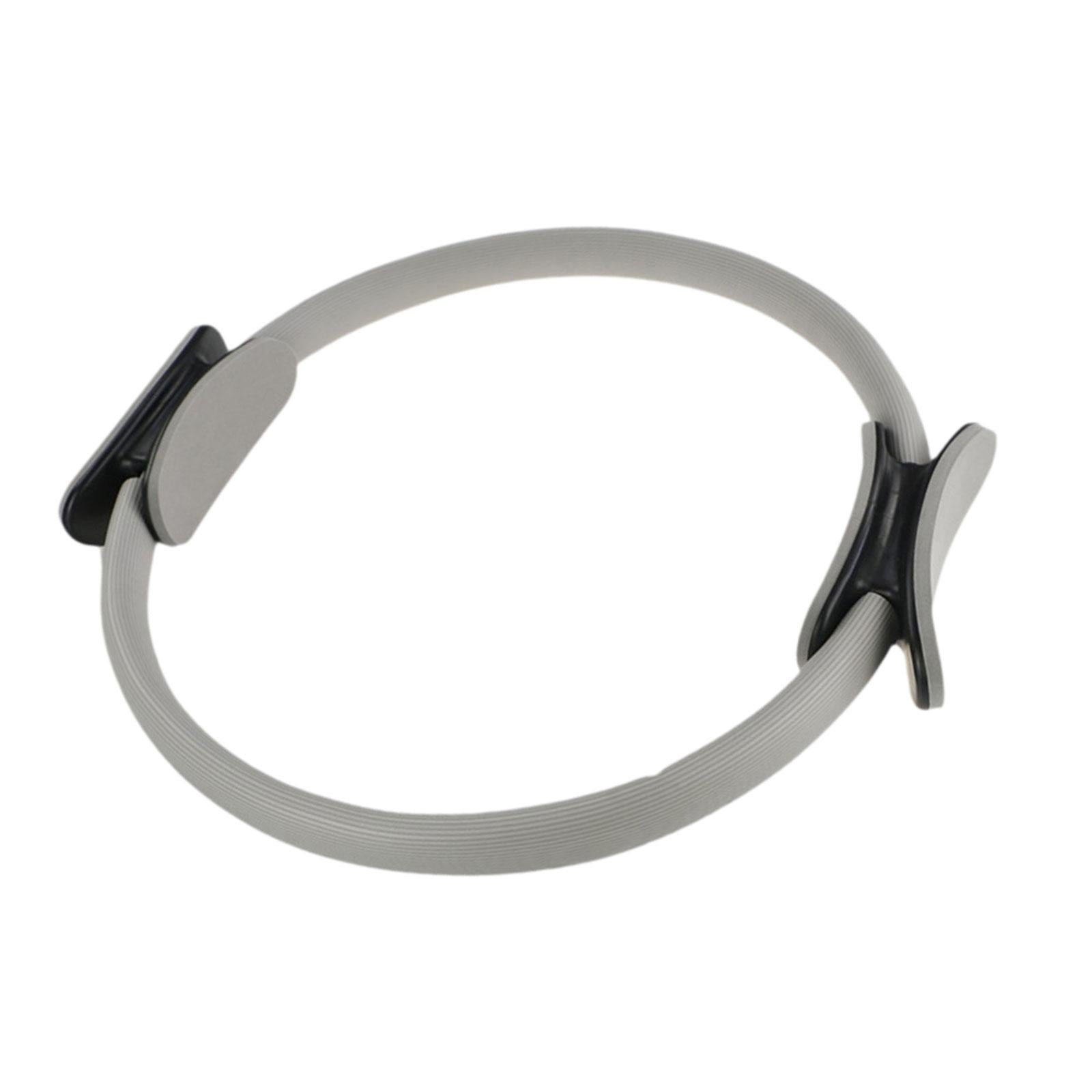Pilates Fitness Ring Device Equipment for Home Sculpting Toning Inner Thighs Grey