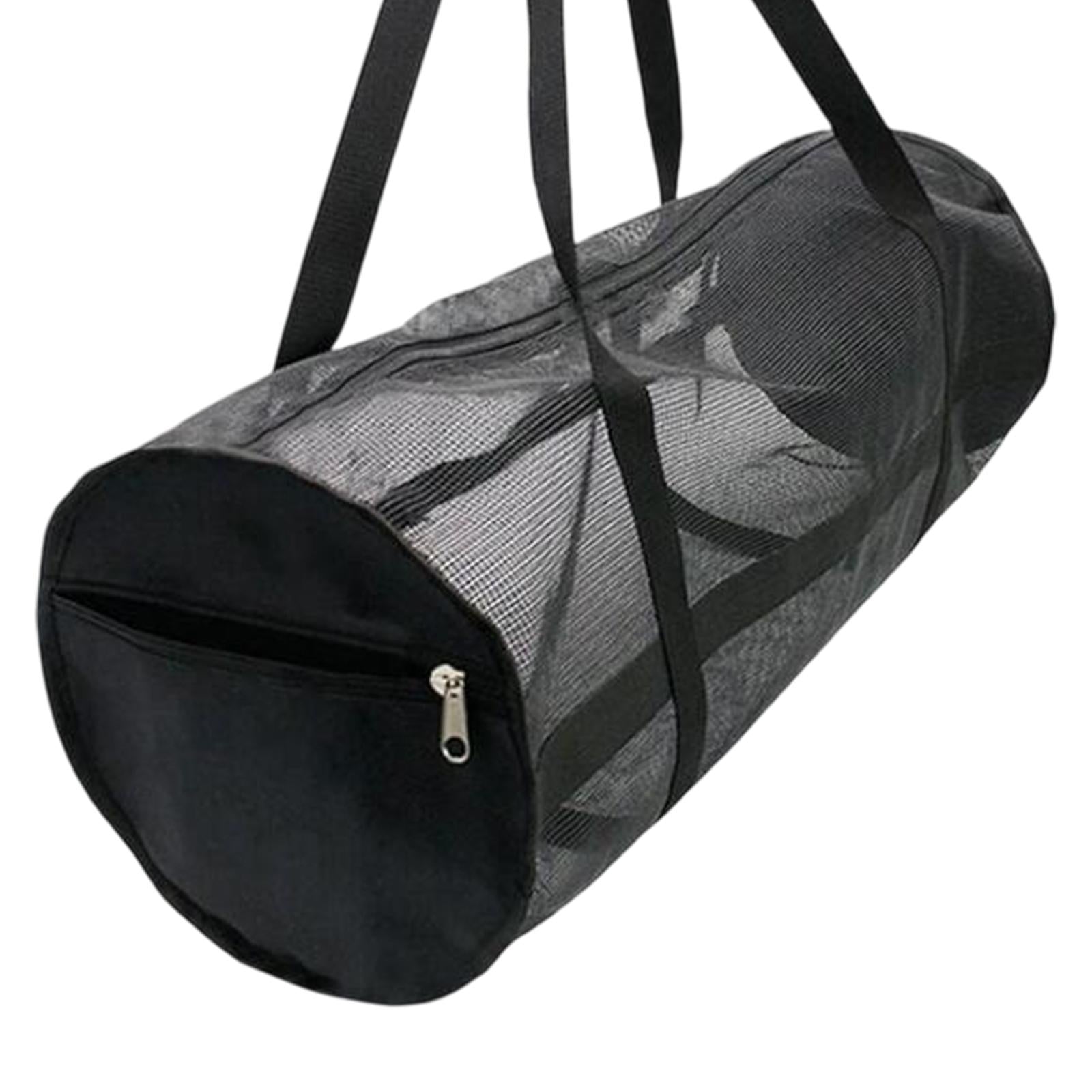 Mesh Dive Duffle Bag Gym Training Net Handbag for Travel Soccer Ball Fitness