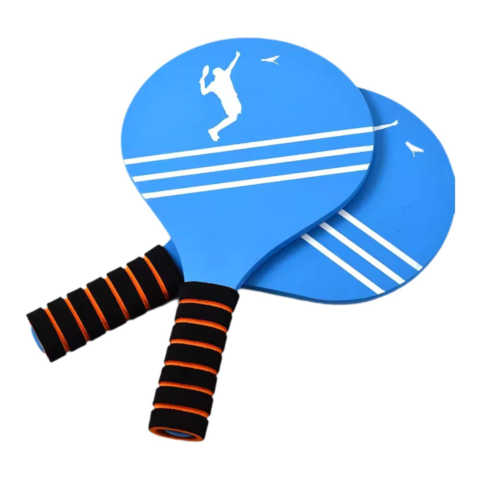 2x Kids Badminton Paddle Set Badminton Shuttlecock Set for Beach Gym Outdoor style A