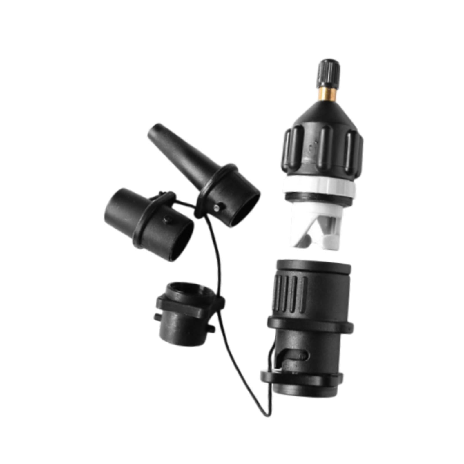 Air Pump Adaptor Set Easy to Install Inflatable Pump Adapter for Paddle Boat
