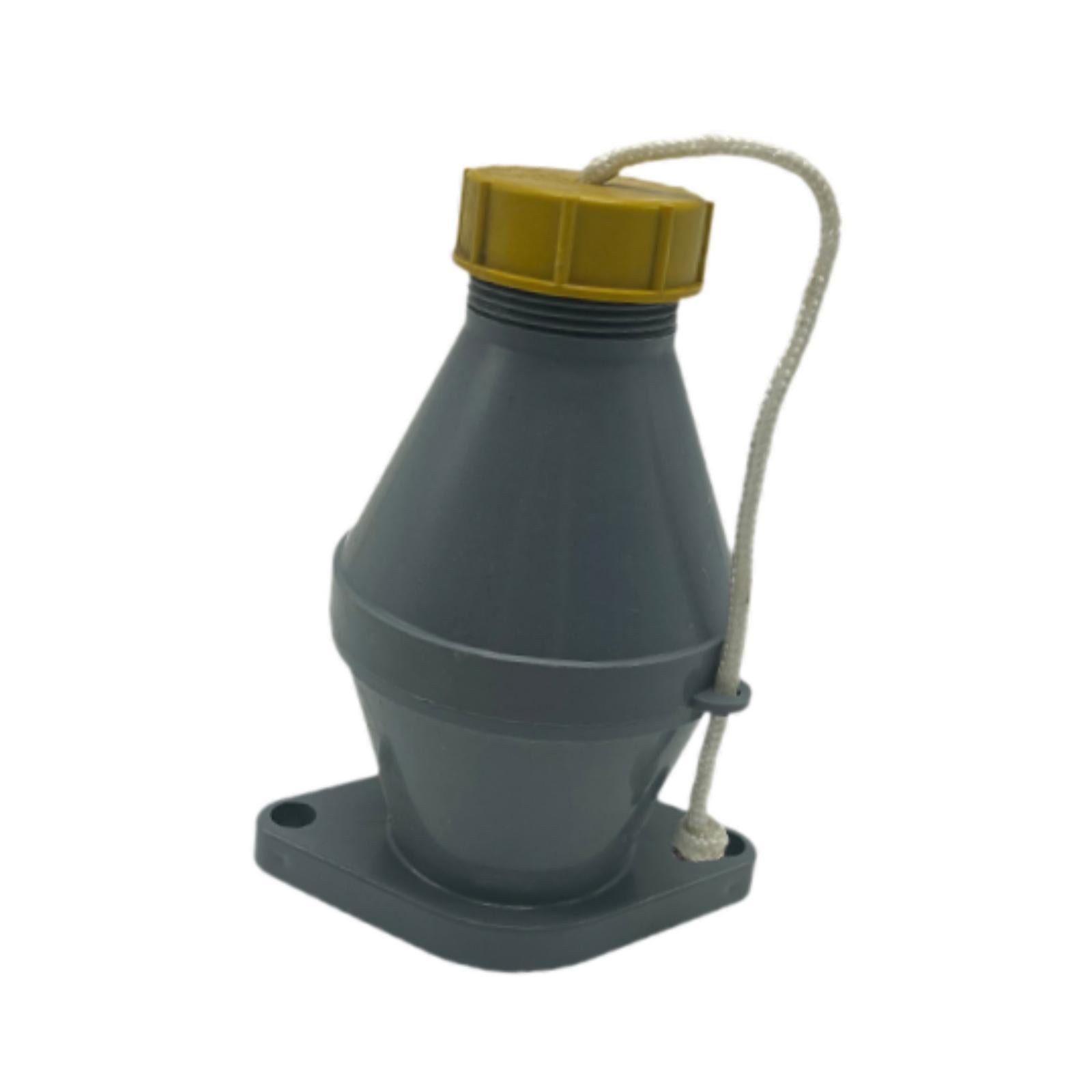 Marine Hatch Cover Drain Valve Sturdy Check Valve for Kayaks Yachts Plumbing 180mm 2 Holes