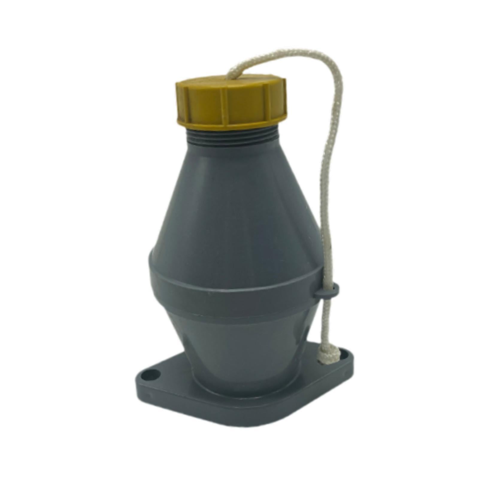 Marine Hatch Cover Drain Valve Sturdy Check Valve for Kayaks Yachts Plumbing 180mm 2 Holes