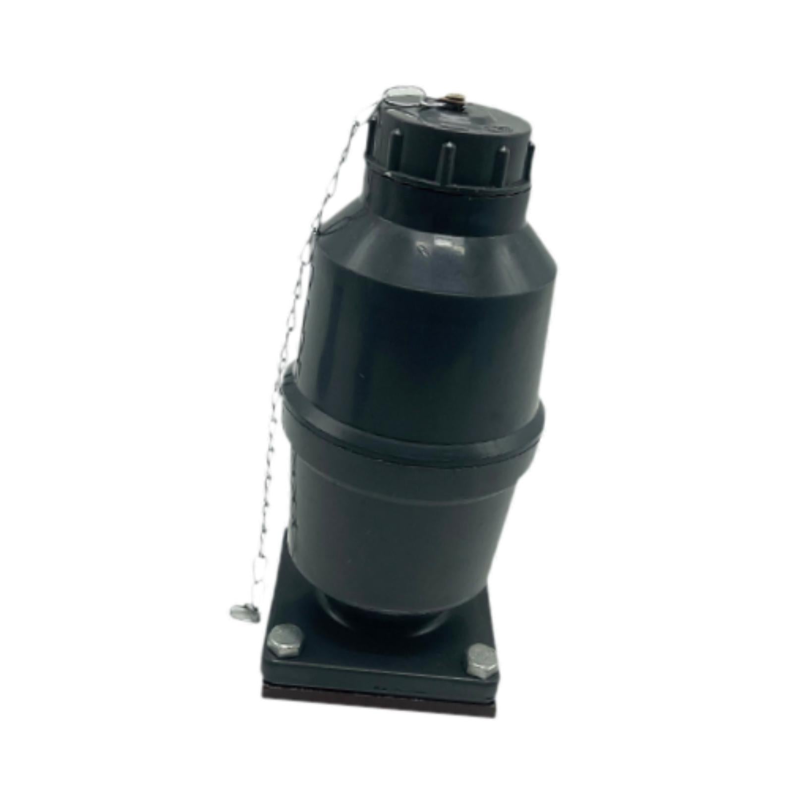 Marine Hatch Cover Drain Valve Sturdy Check Valve for Kayaks Yachts Plumbing 230mm 4 Holes with Plate