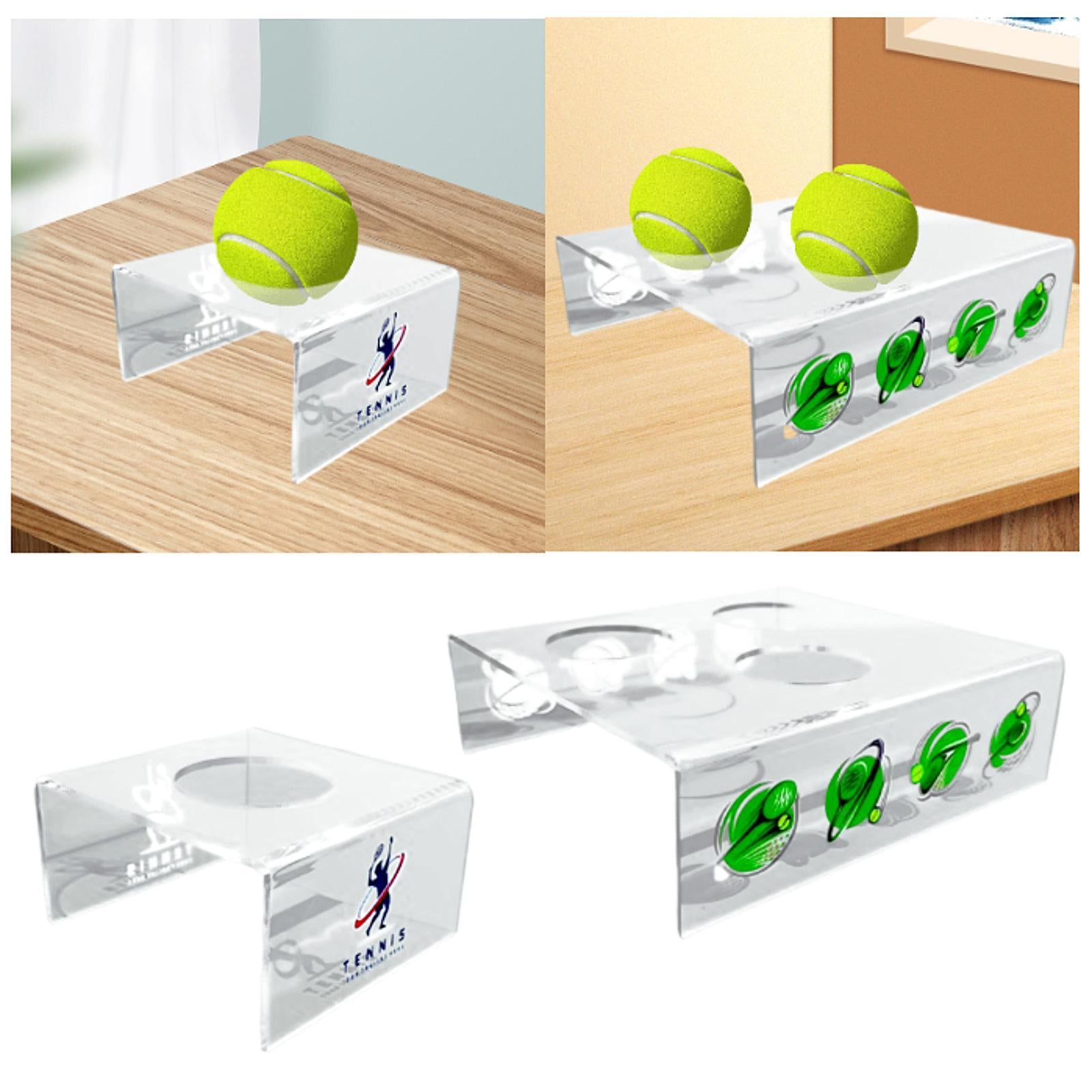Tennis Ball Display Holder Small Ball Stand for Memorabilia Club Decorations 1 Hole