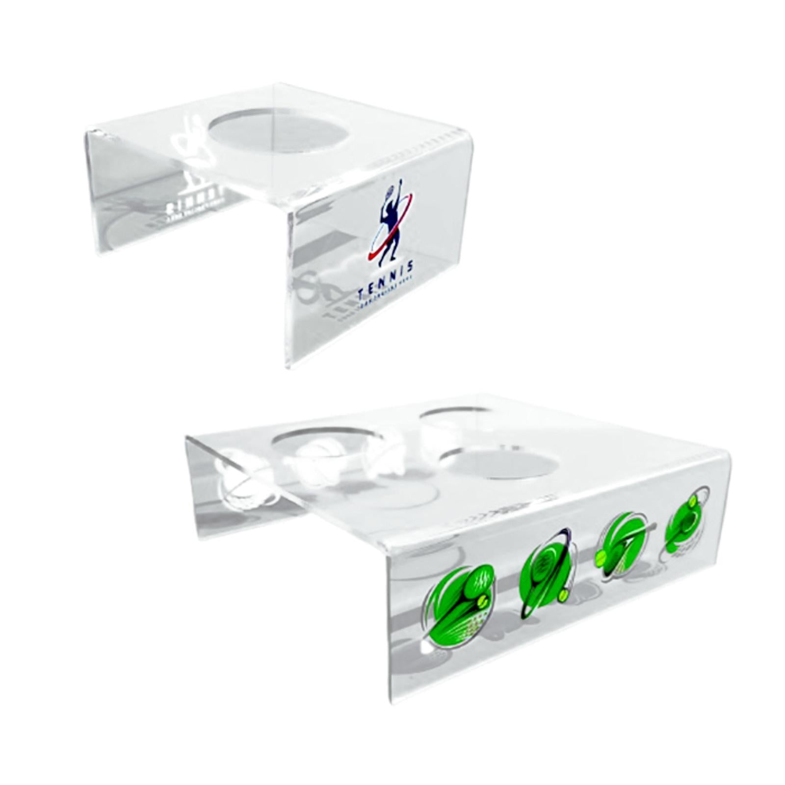 Tennis Ball Display Holder Small Ball Stand for Memorabilia Club Decorations 1 Hole