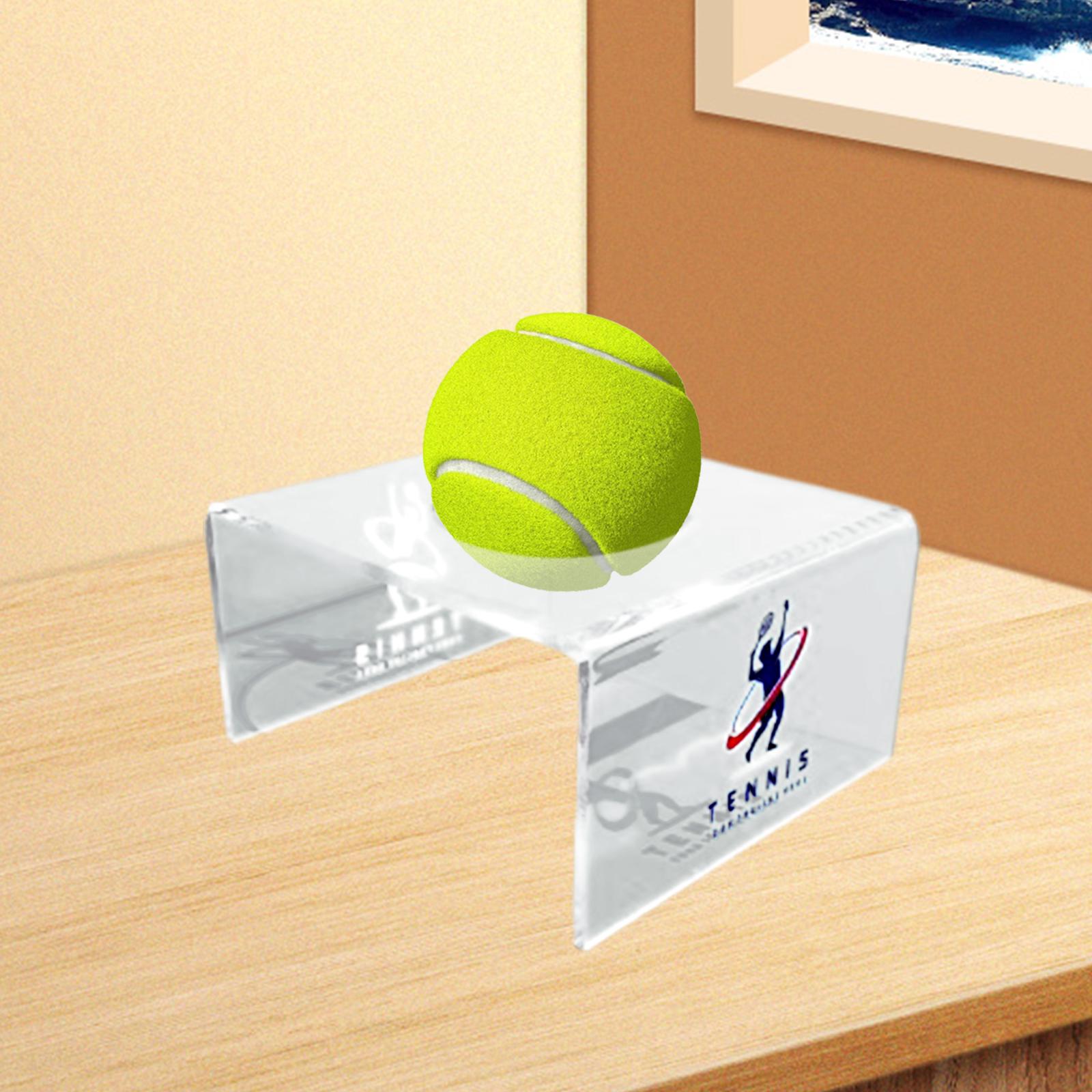 Tennis Ball Display Holder Small Ball Stand for Memorabilia Club Decorations 1 Hole