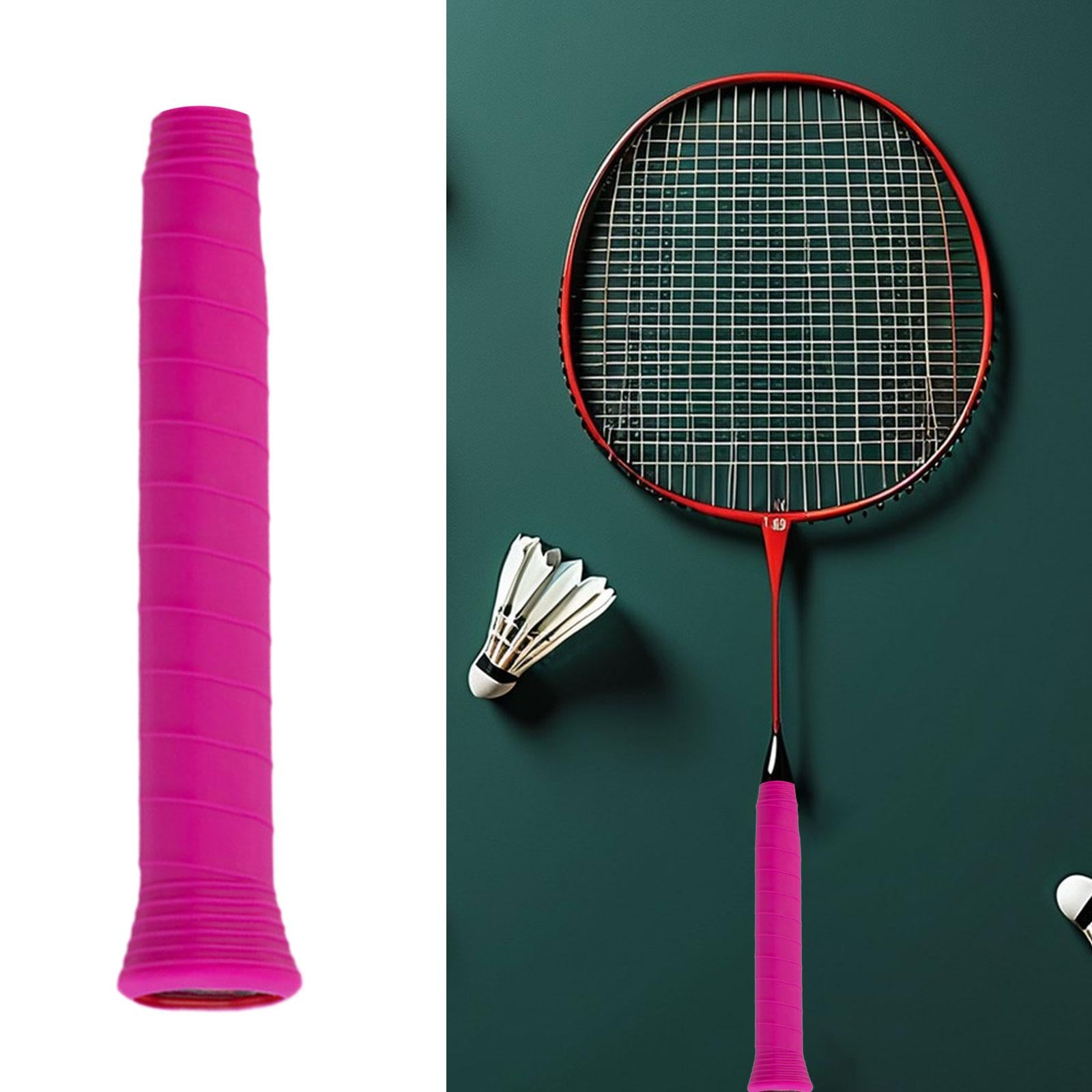 Badminton Racket Grip Tape over Grip Sports Outdoor Training Tennis Overgrip Rose Red