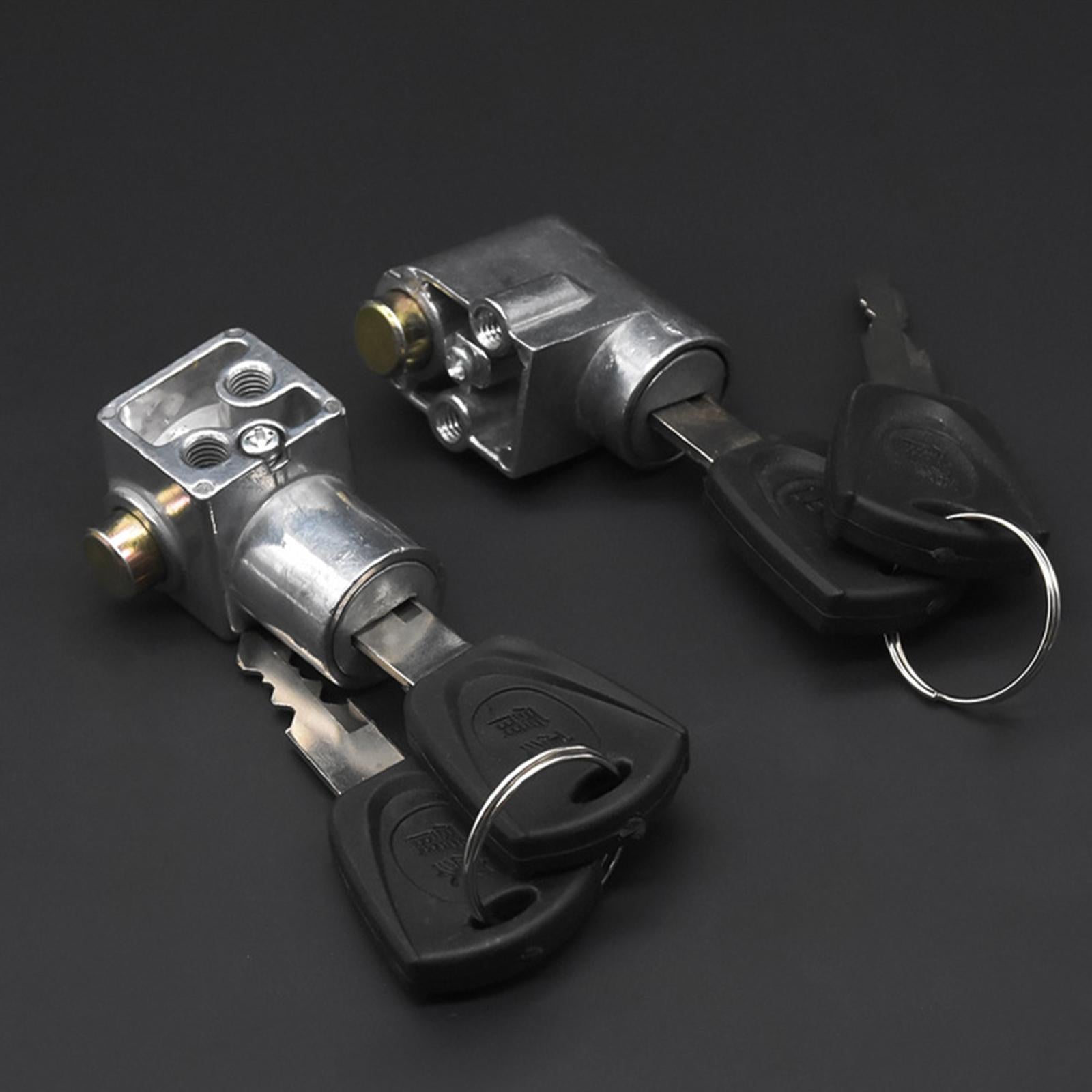 Electric Car Battery Box Lock Anti-thieves Lock for Motorcycle Replace Parts Saddle Tube Lock