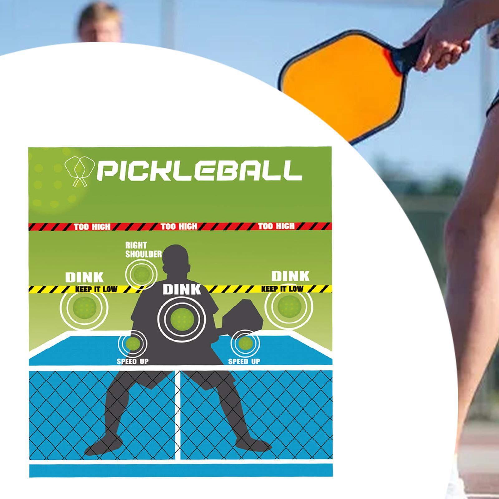 Pickleball Dink Pad Convenient Pickleball Practice Pad for Rooms Court Walls