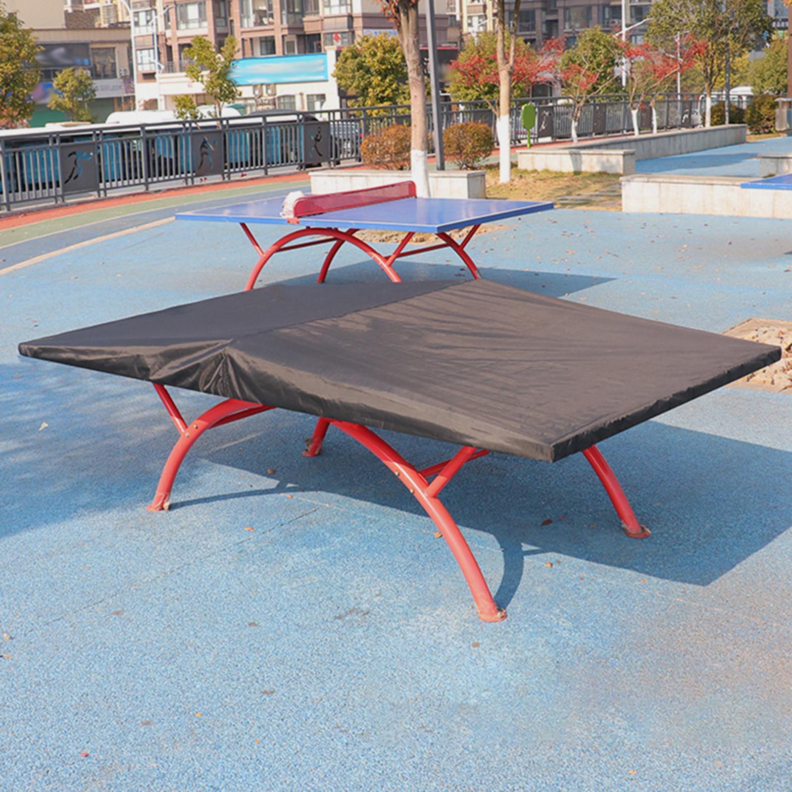 Ping Pong Table Cover Protective Heavy Duty Dust Cover Windproof Waterproof