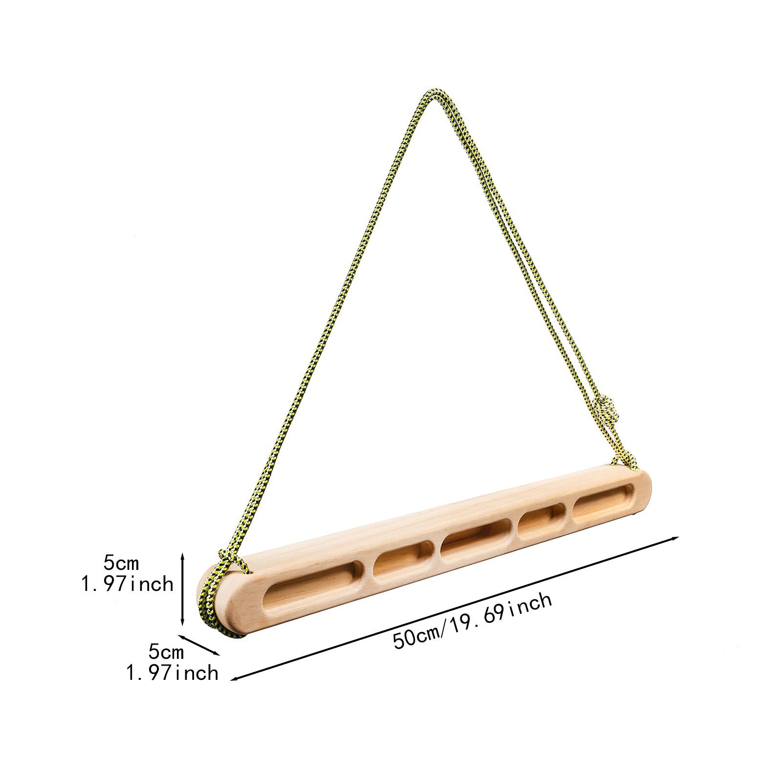 Climbing Hangboard Hand, Wrist and Forearm Strengthener for Fitness Climbers