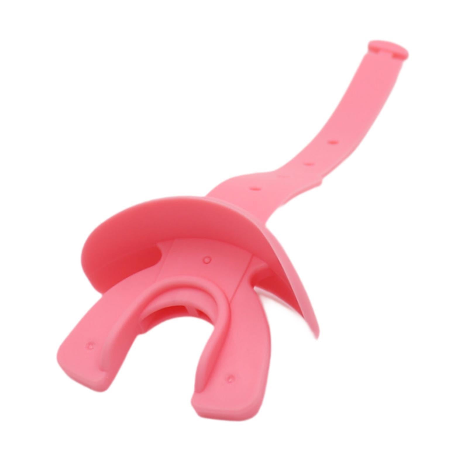 Strapped Mouth Guard No Boiling Football Mouthguard for Mma Outdoor Football Pink