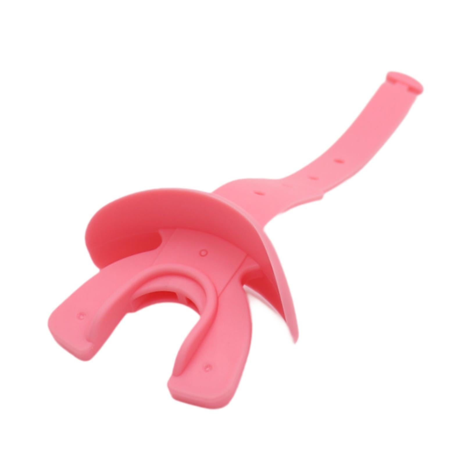 Strapped Mouth Guard No Boiling Football Mouthguard for Mma Outdoor Football Pink