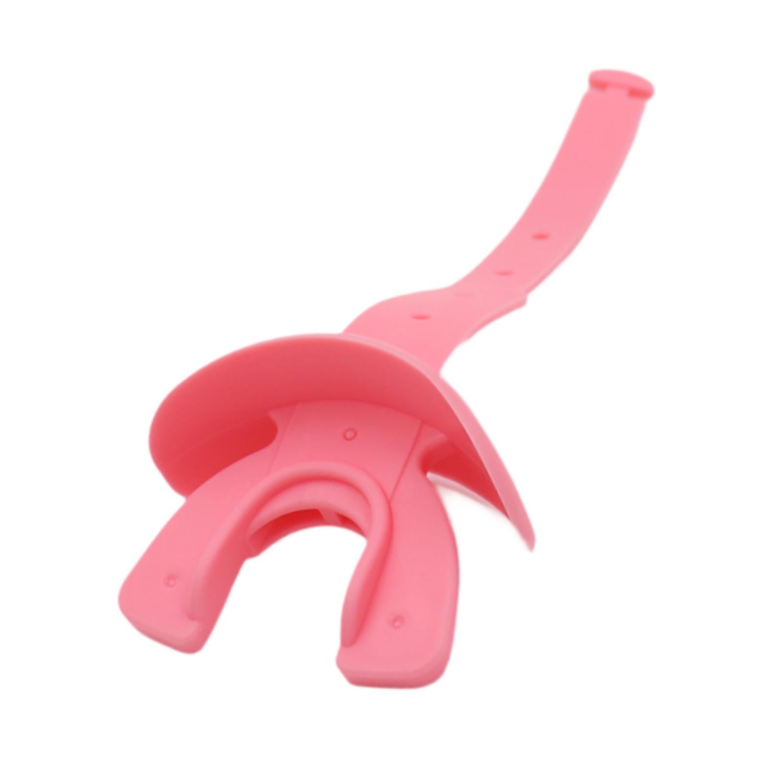 Strapped Mouth Guard No Boiling Football Mouthguard for Mma Outdoor Football Pink