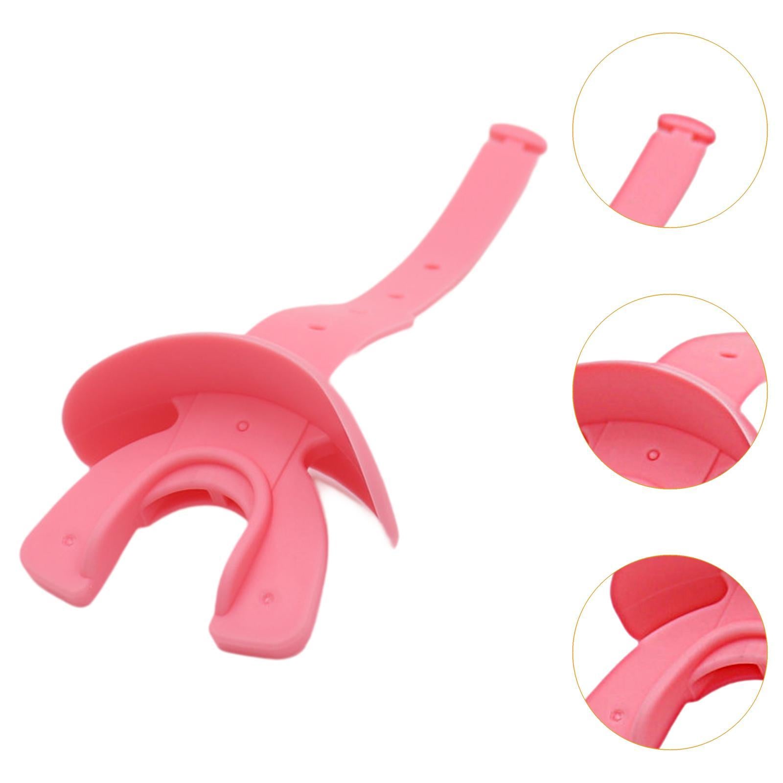 Strapped Mouth Guard No Boiling Football Mouthguard for Mma Outdoor Football Pink