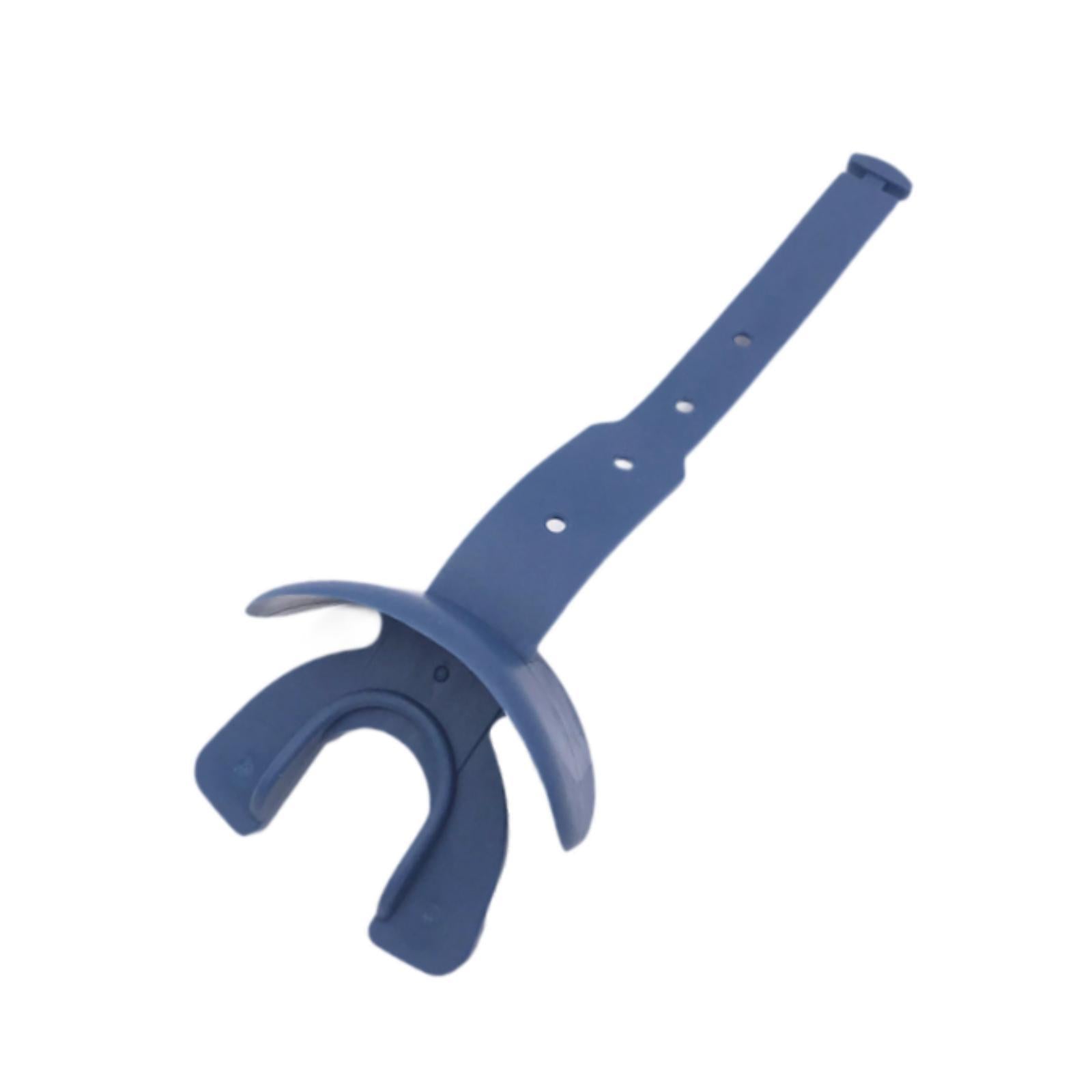 Strapped Mouth Guard No Boiling Football Mouthguard for Mma Outdoor Football Blue