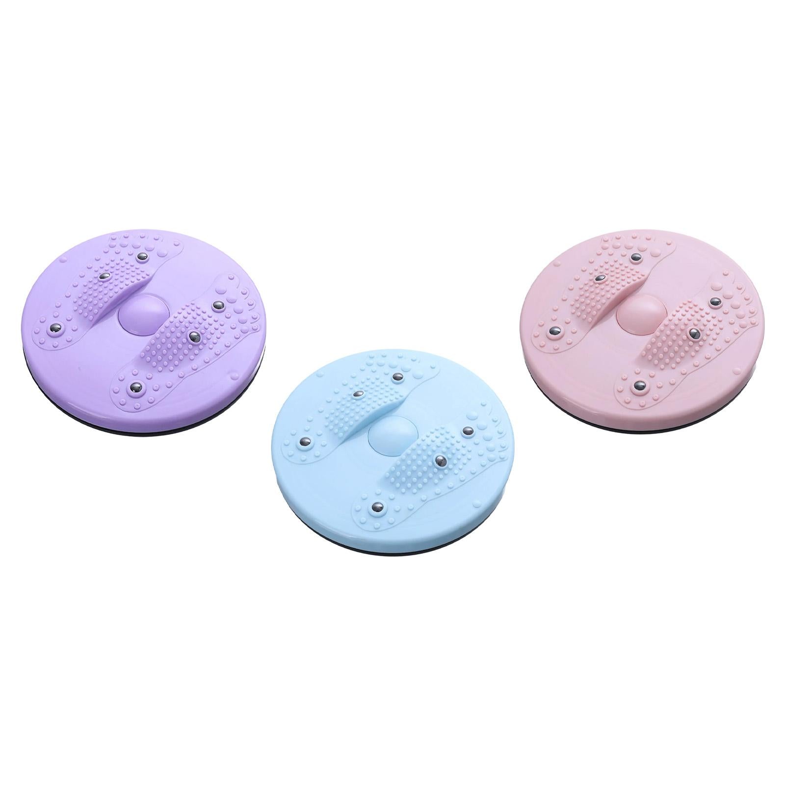 Waist Twisting Disk Waist Twister Balance Board for Strengthening Gym Adults Purple